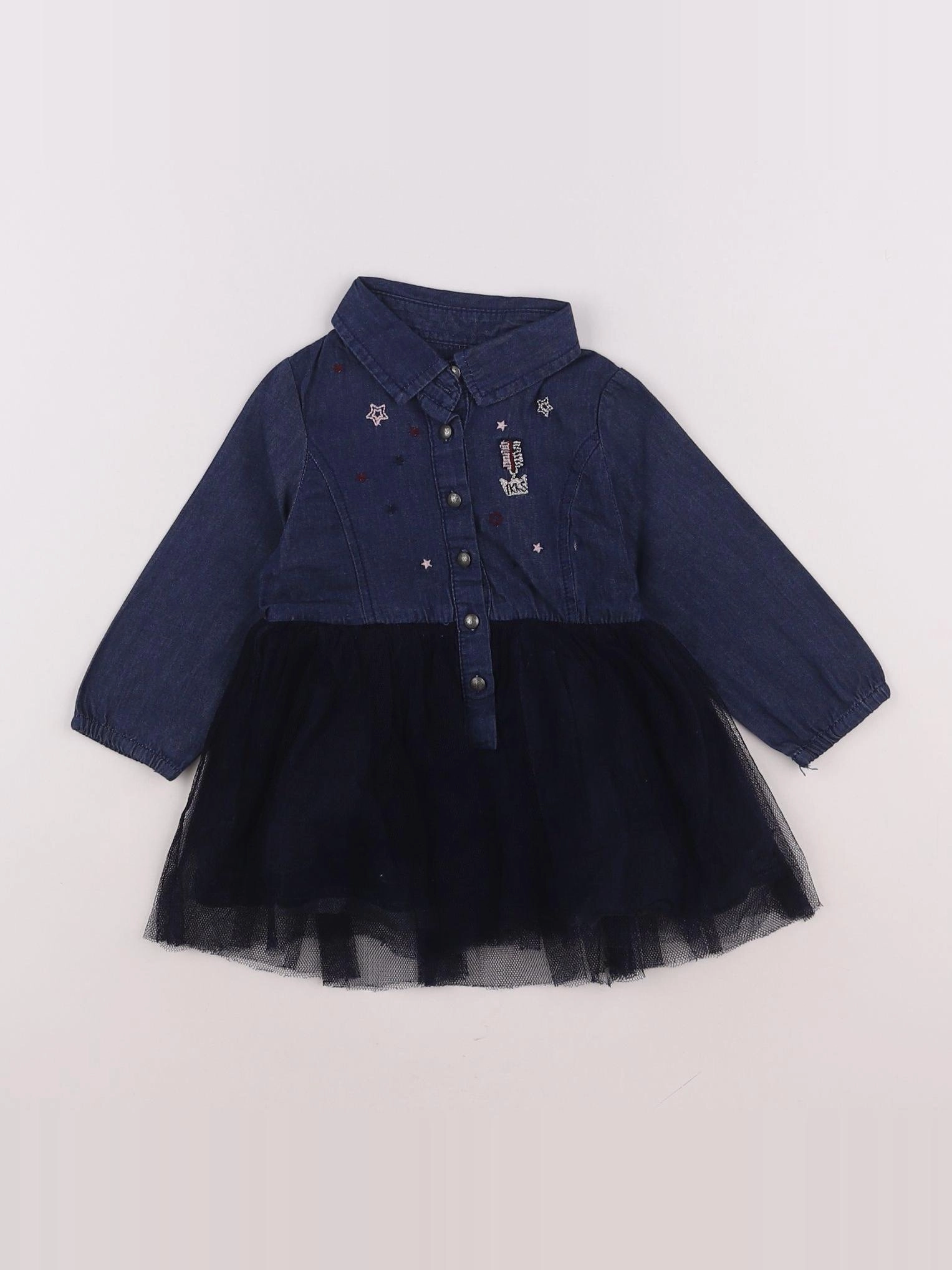 IKKS - robe bleu - 12 mois