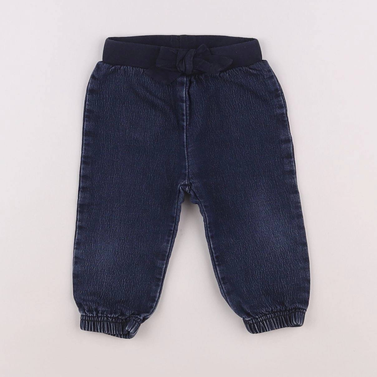 Petit Bateau - jean bleu - 12 mois