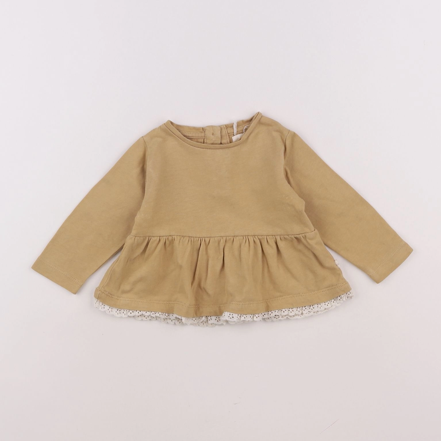 Les Petites Choses - tee-shirt marron - 3 mois