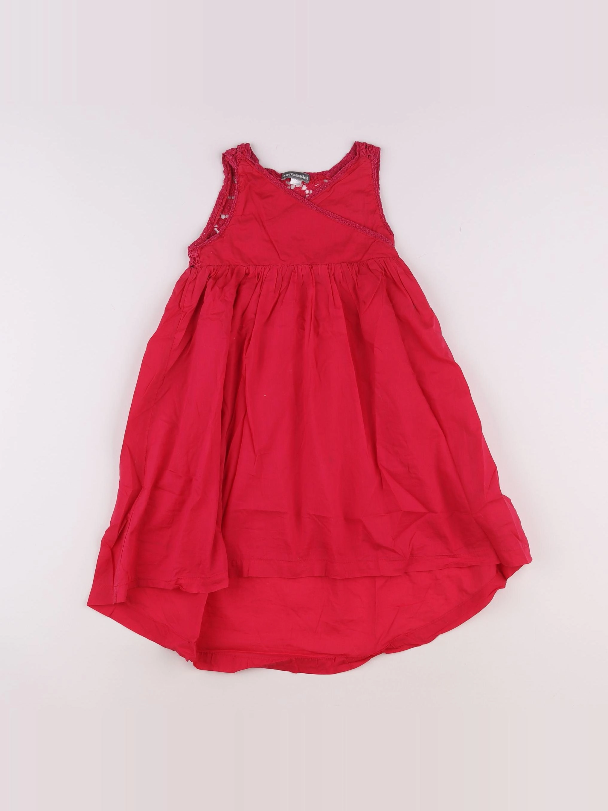 Vertbaudet - robe rose - 5 ans