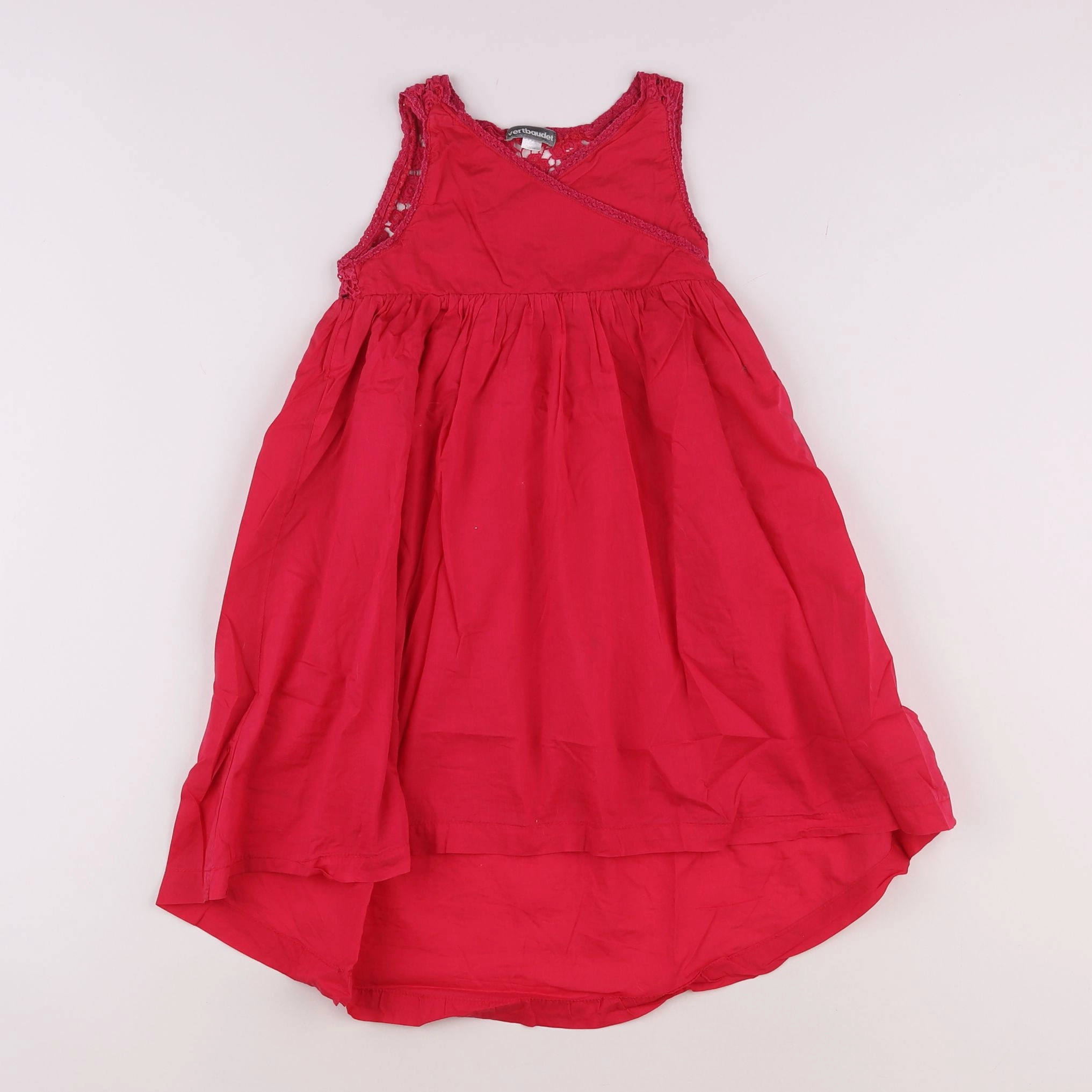 Vertbaudet - robe rose - 5 ans