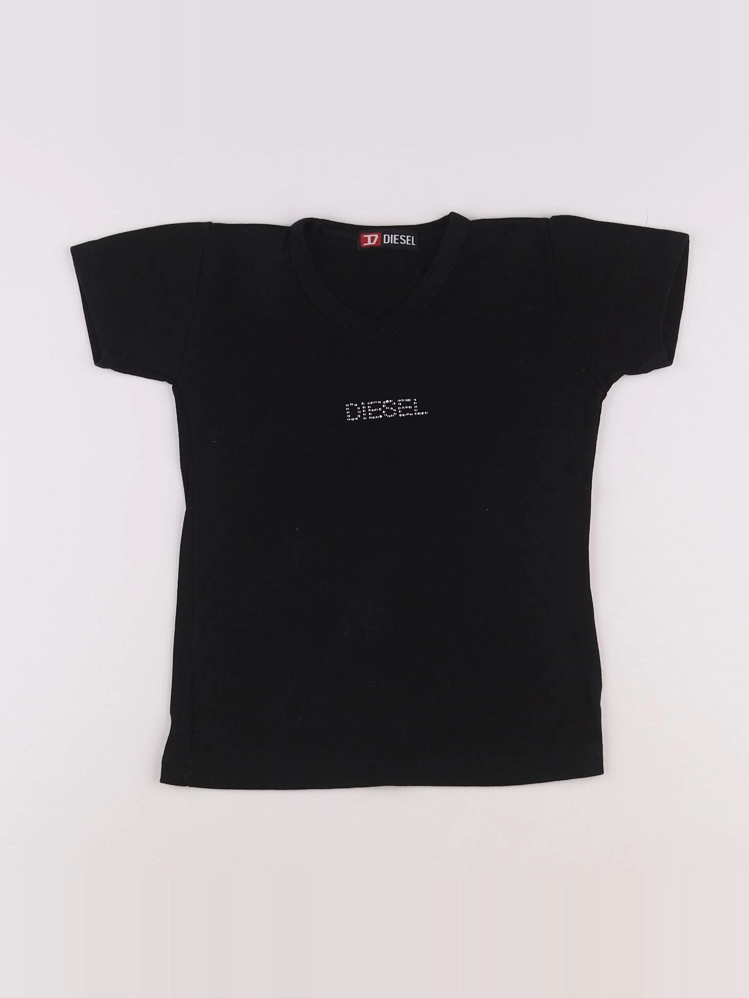 Diesel - tee-shirt noir - 4/5 ans