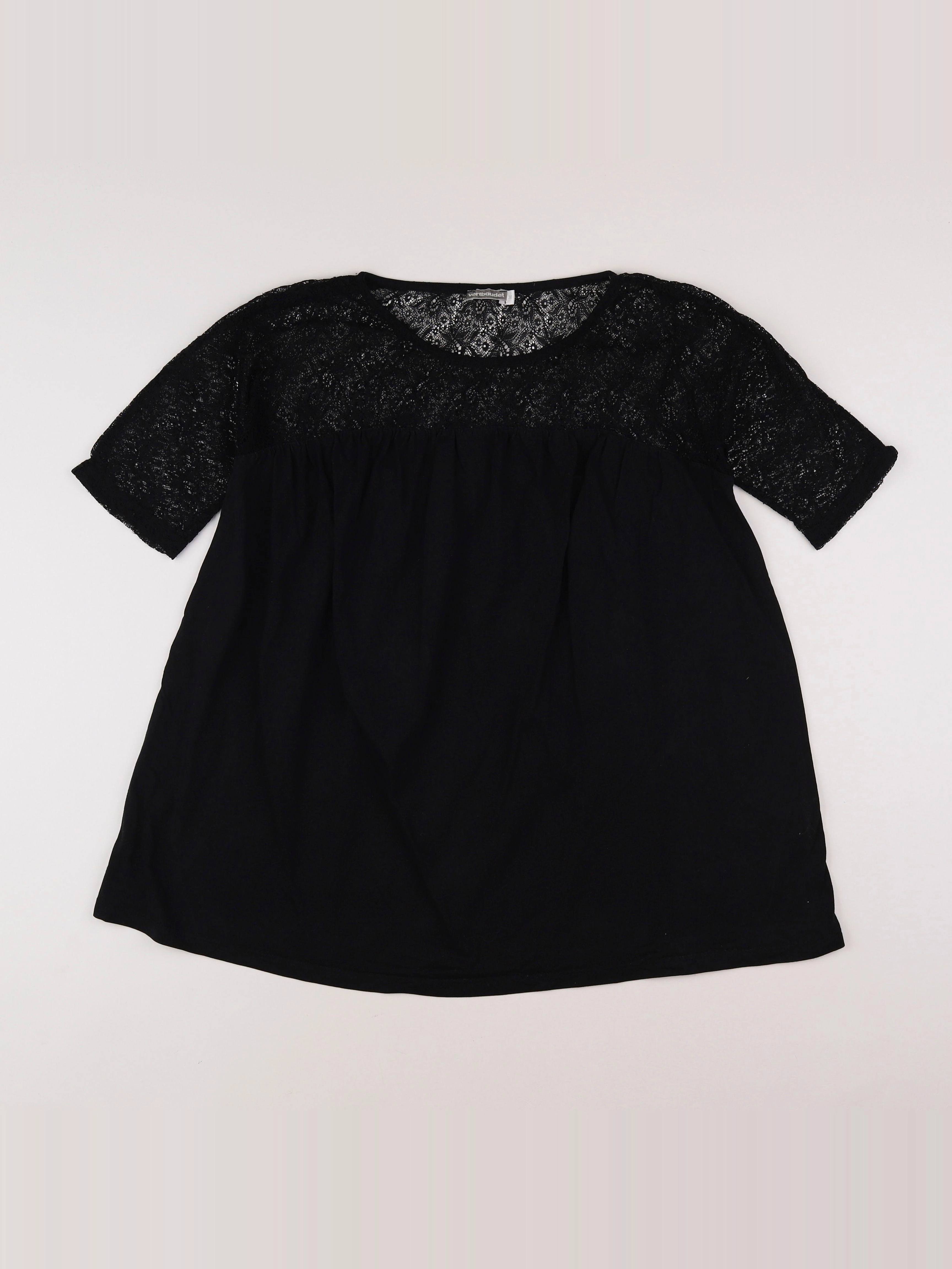 Vertbaudet - tee-shirt grossesse noir - 38
