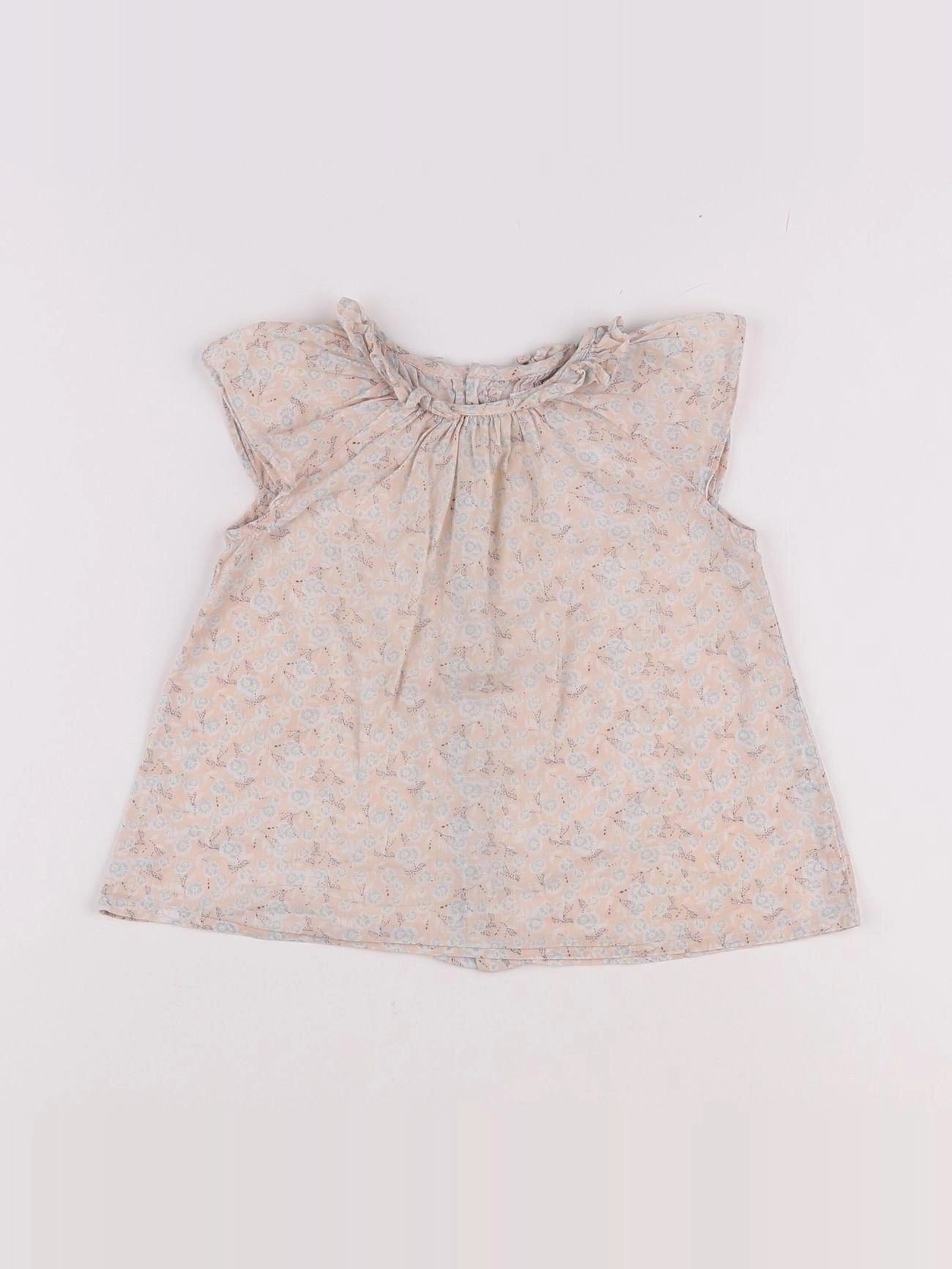 Boutchou - blouse rose - 18 mois