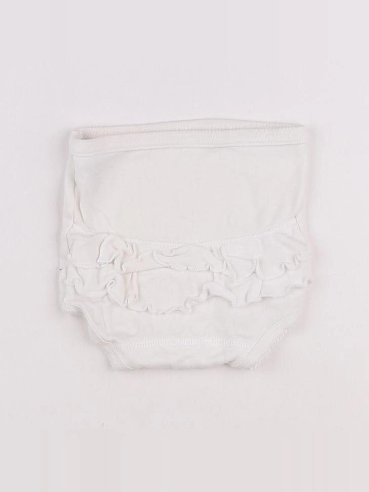 Petit Bateau - bloomer blanc - 3 mois