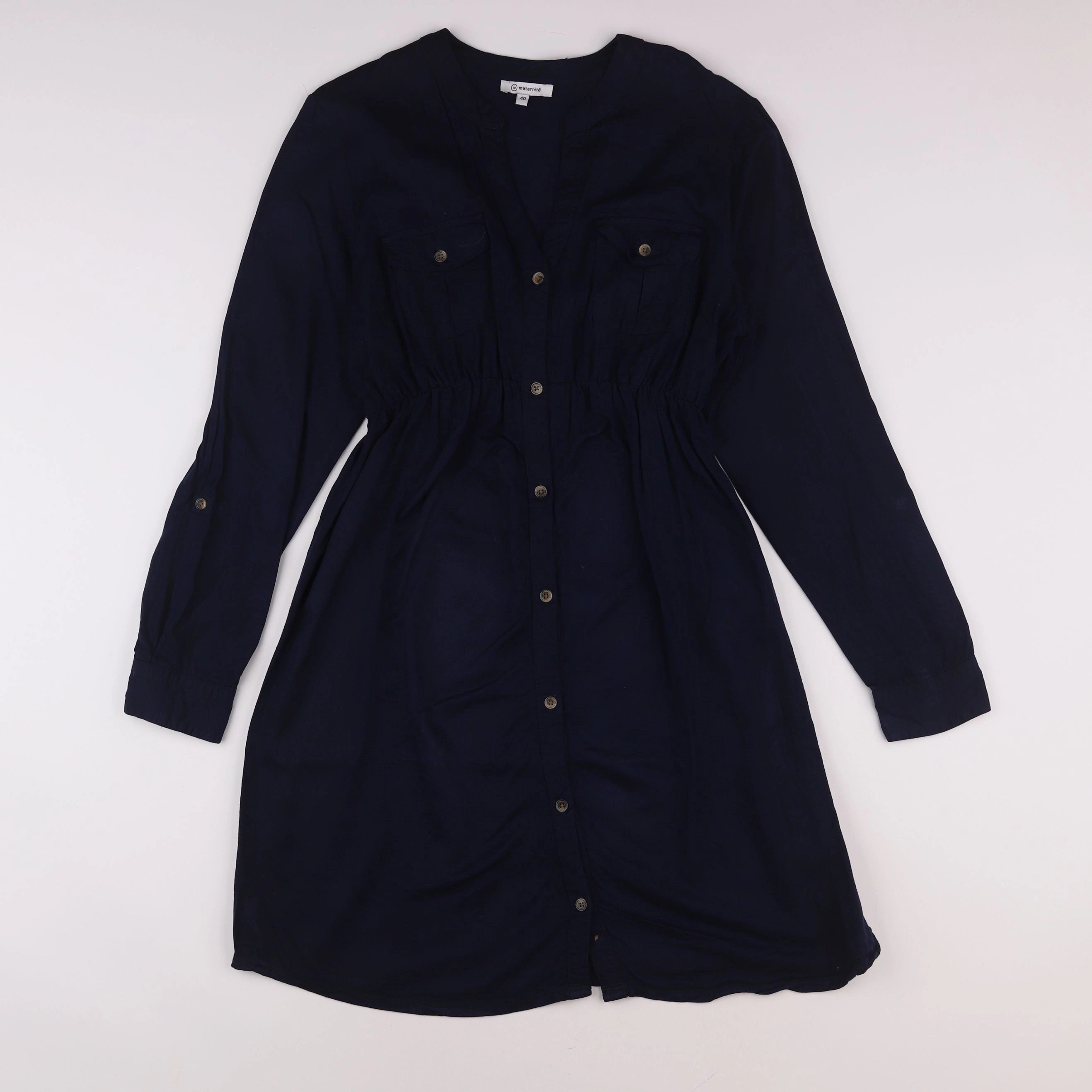 La Halle - robe allaitement, grossesse bleu - 40
