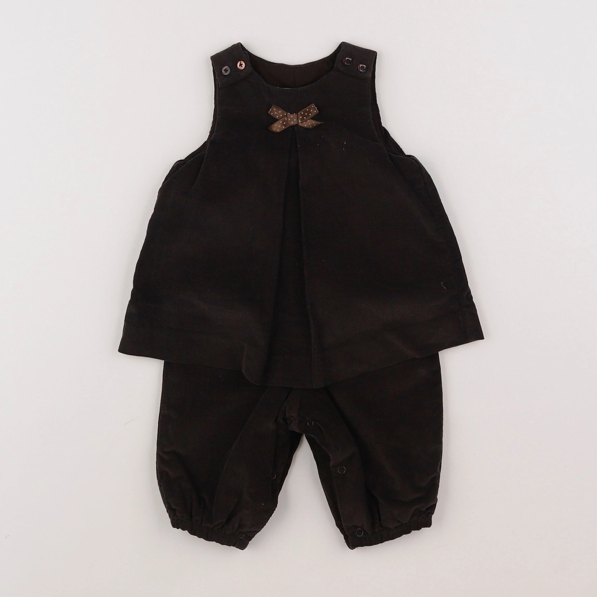 Jacadi - combinaison marron - 3 mois