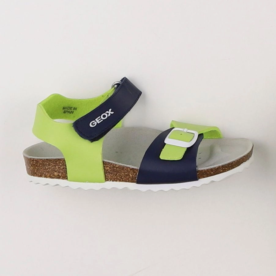 Geox - sandales bleu, jaune - pointure 28