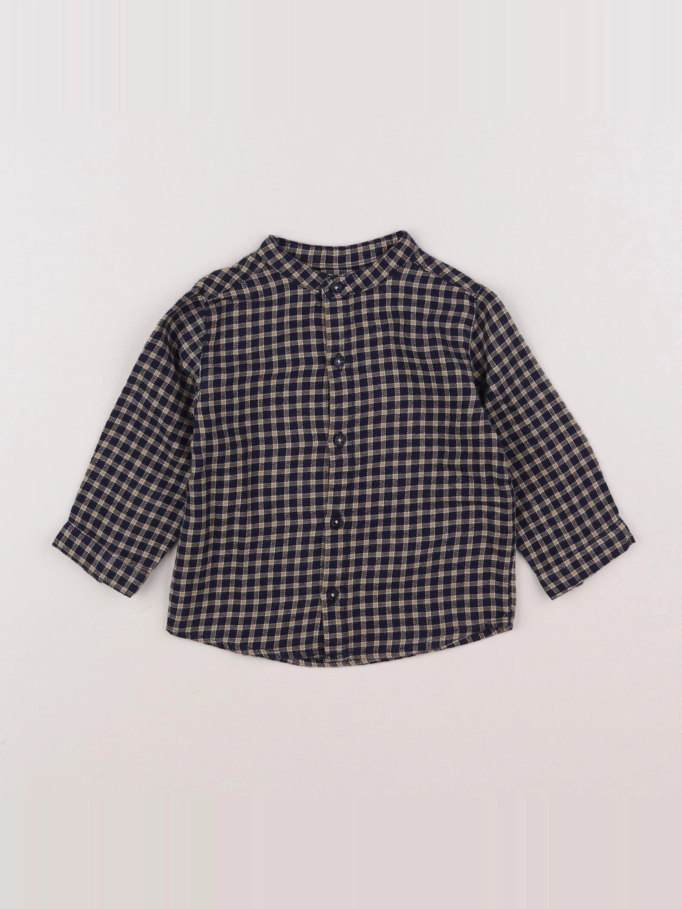 Boutchou - chemise multicolore - 12 mois