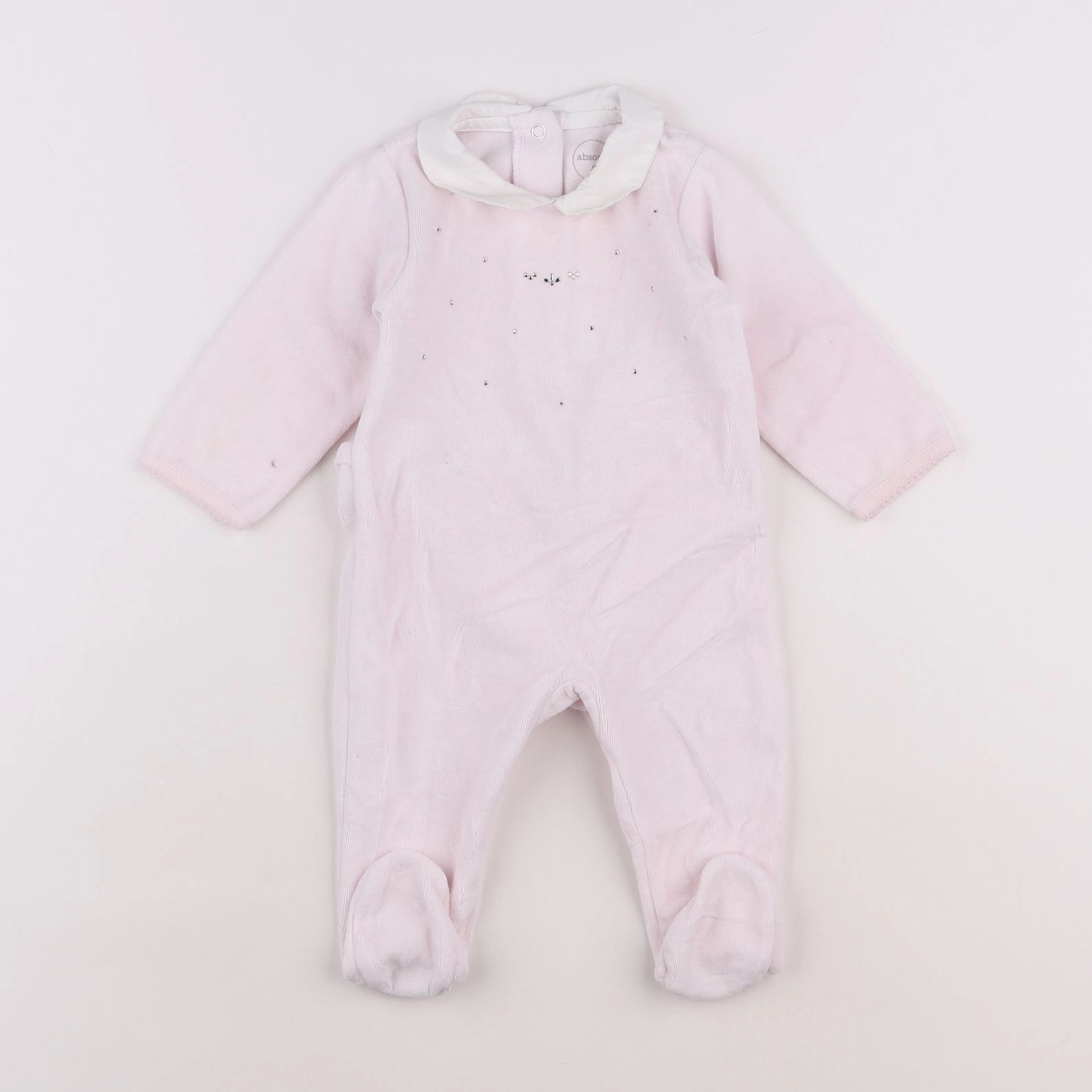 Absorba - pyjama velours rose - 6 mois