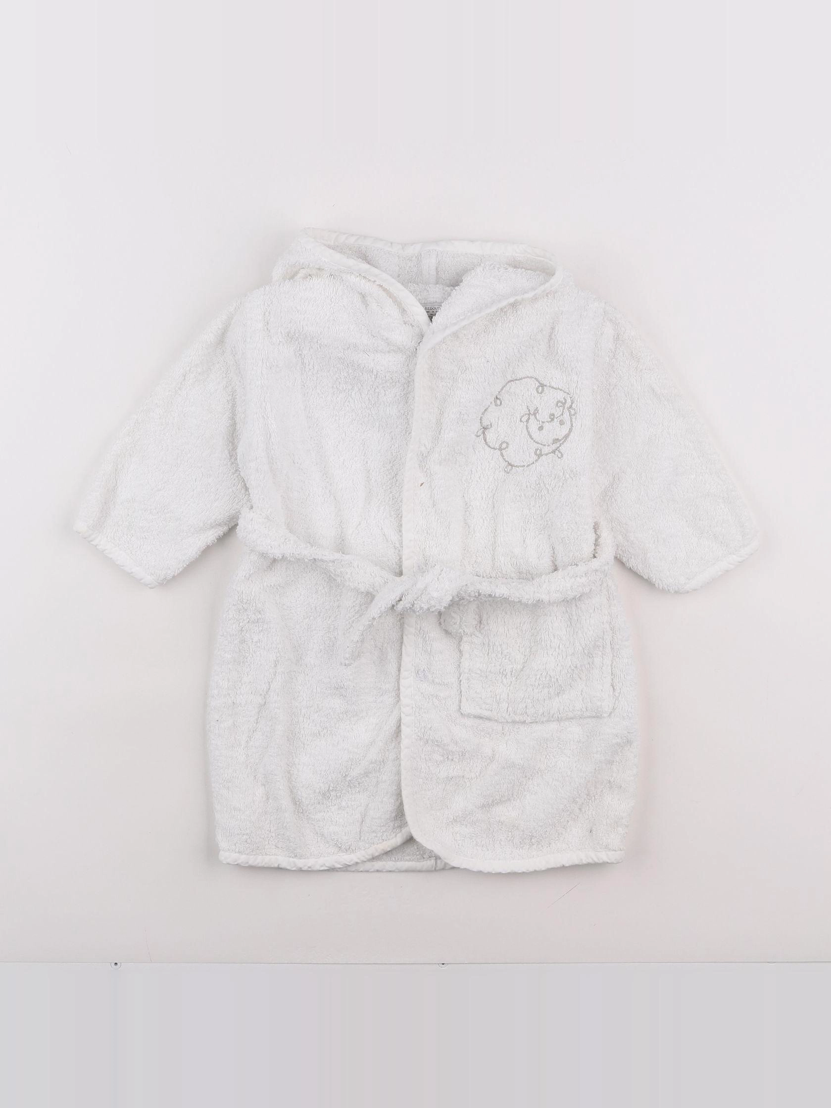 La Redoute - peignoir blanc - 12 mois