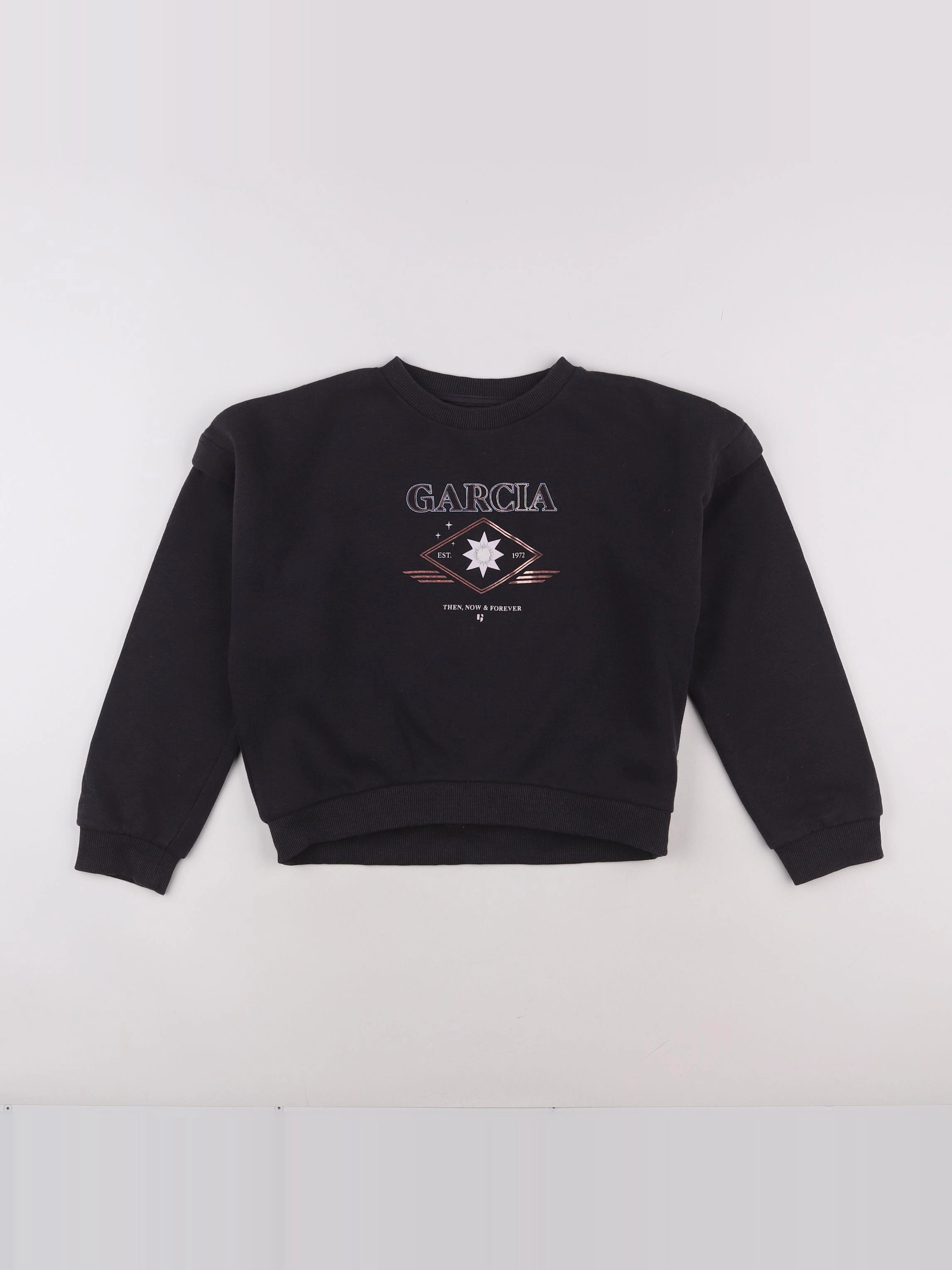 Garcia - sweat gris - 10/11 ans