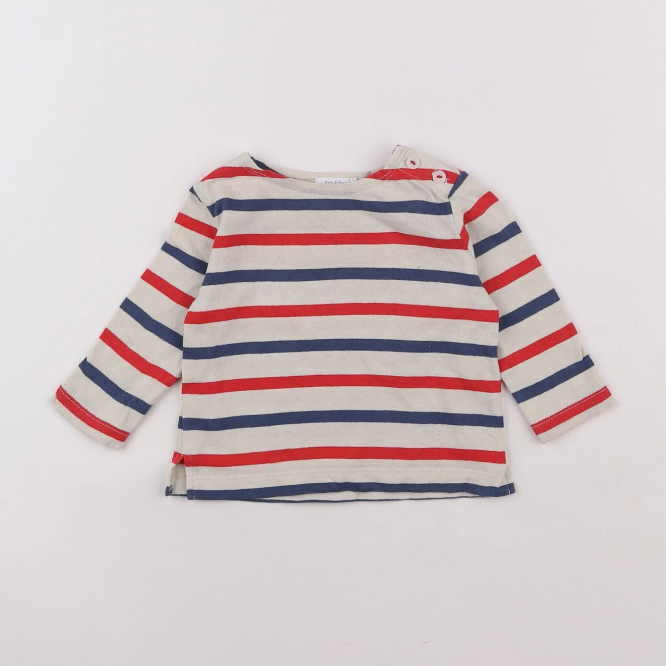 Boutchou - tee-shirt multicolore - 6 mois