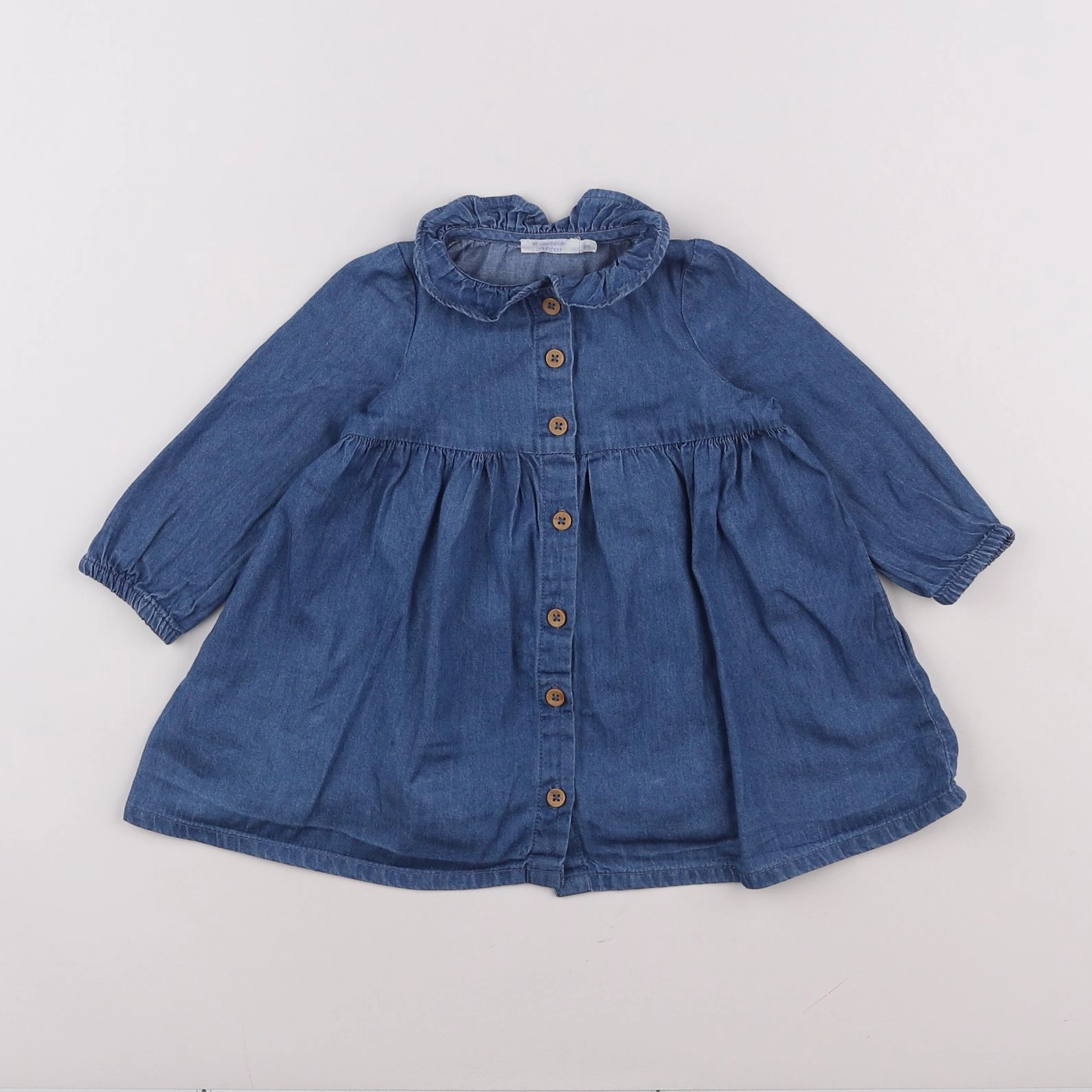 Boutchou - robe bleu - 6 mois