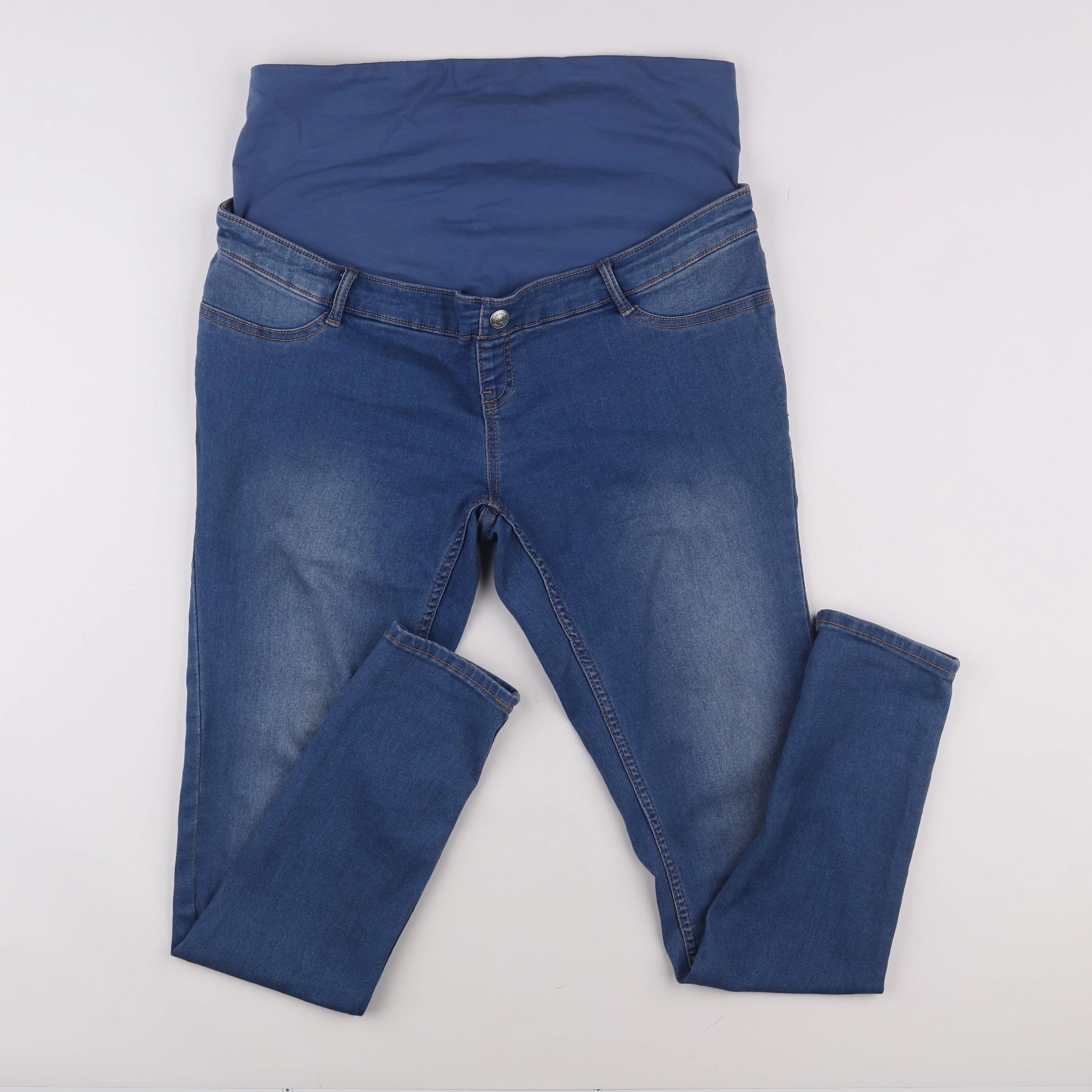 Kiabi - jean grossesse bleu - 42