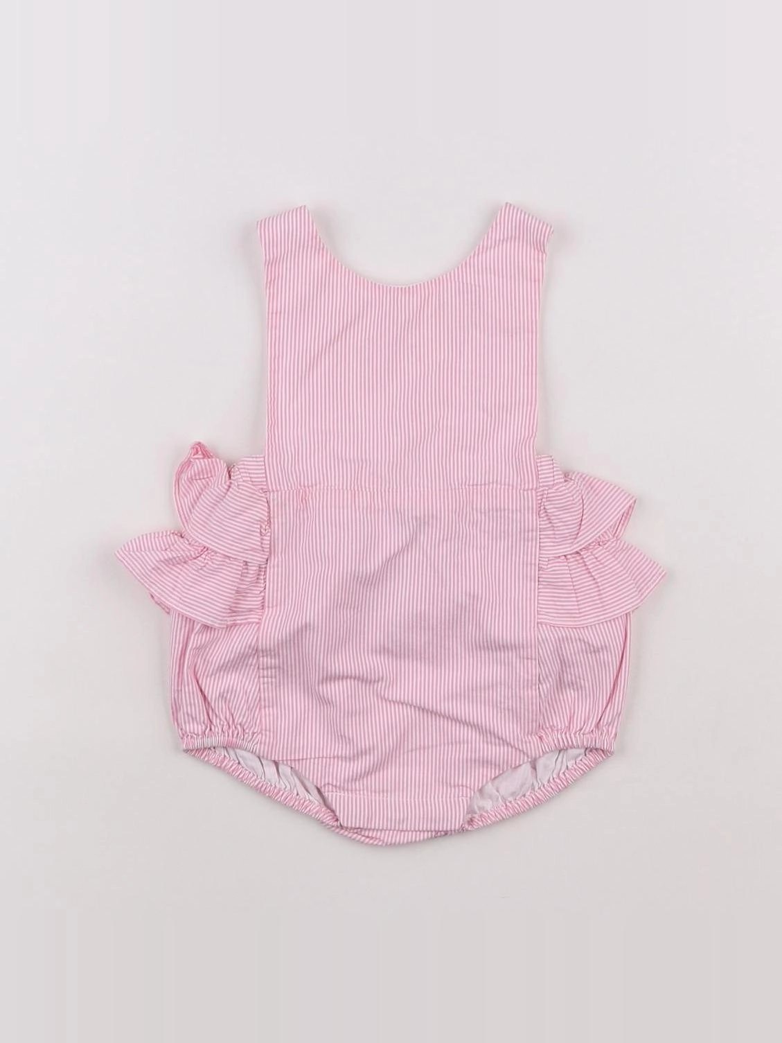Jacadi - combinaison rose, blanc - 3 mois