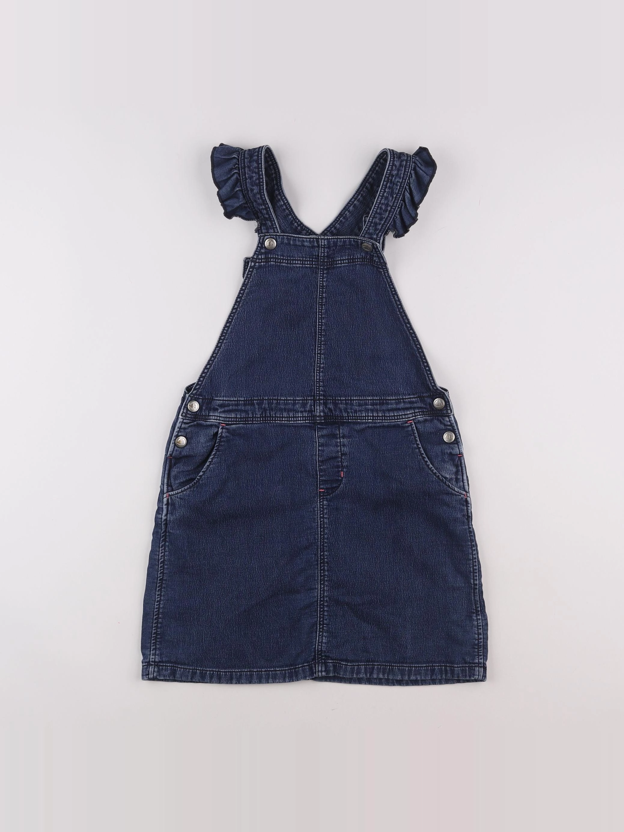 Petit Bateau - robe bleu - 10 ans