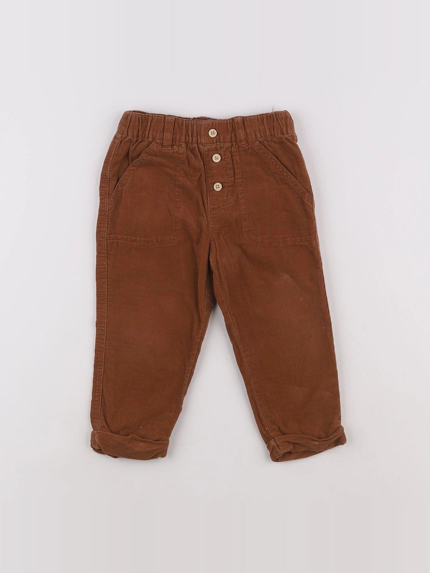 Boutchou - pantalon marron - 12 mois