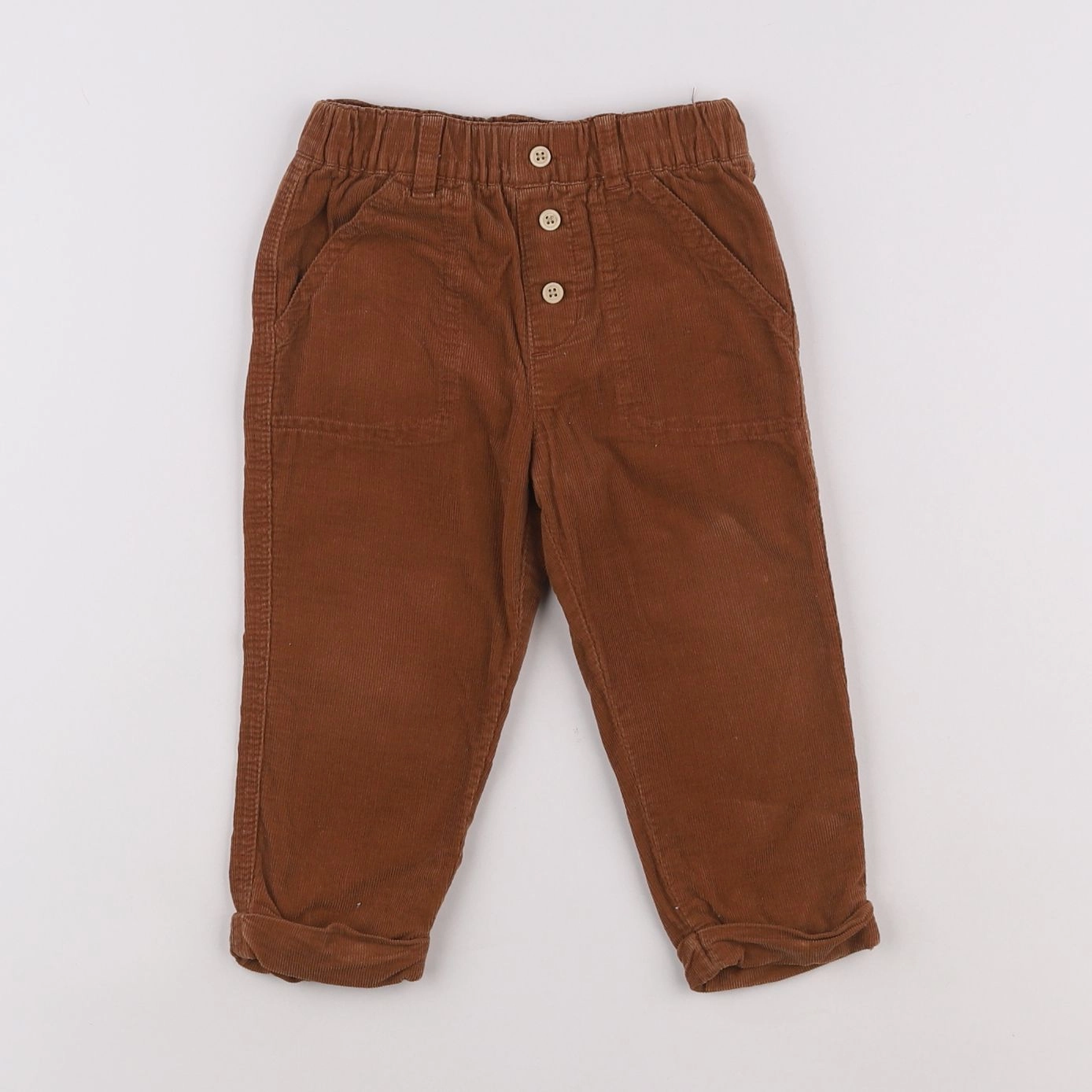 Boutchou - pantalon marron - 12 mois