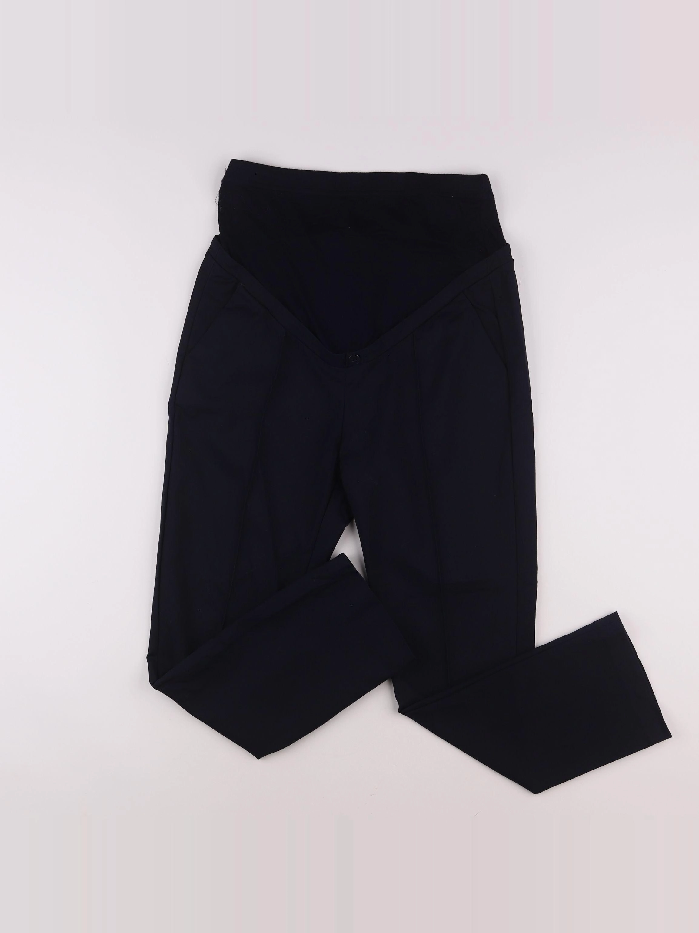 Seraphine - pantalon grossesse bleu - 40