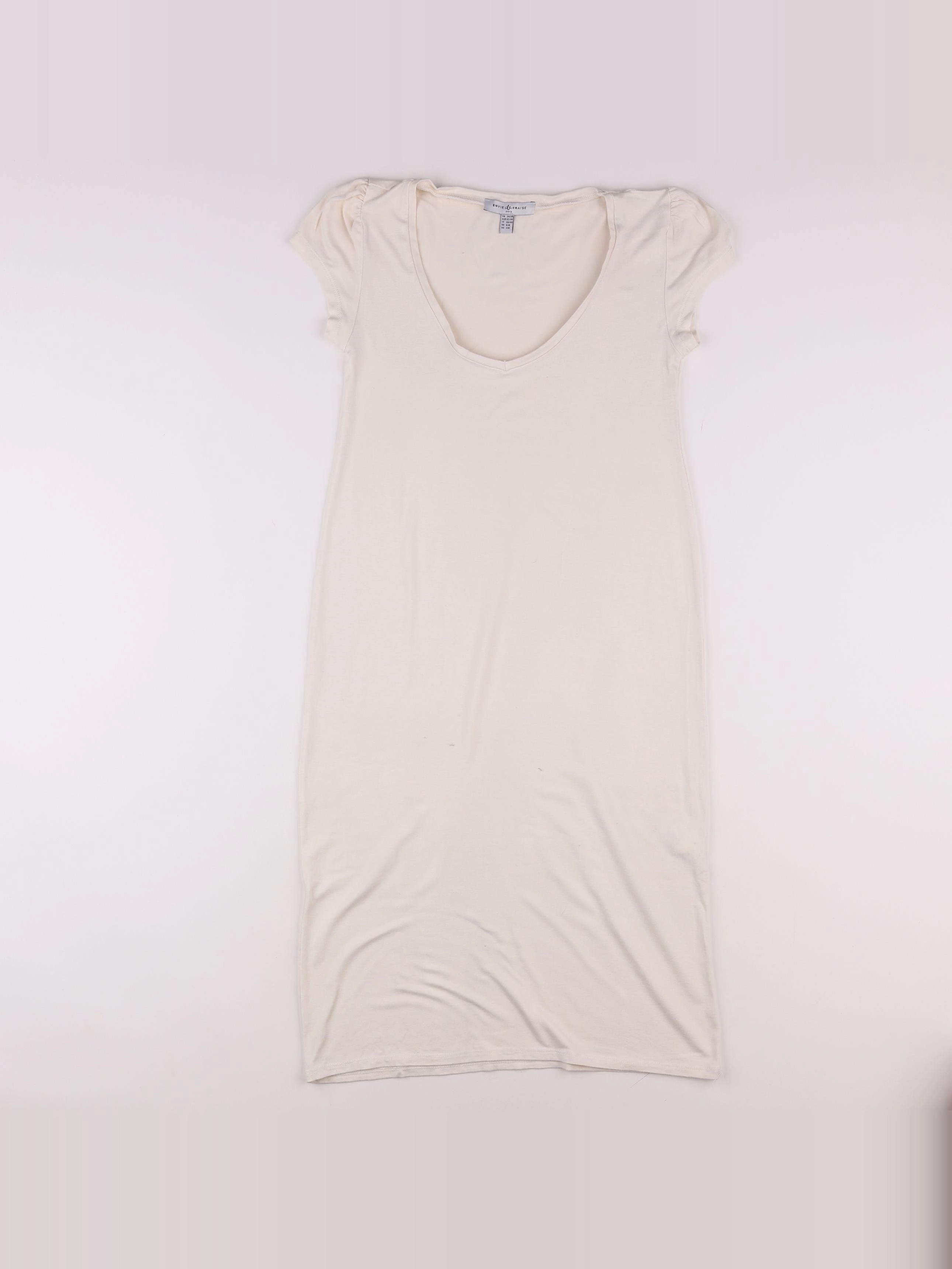 Envie de fraise - robe grossesse beige - 34 à 36