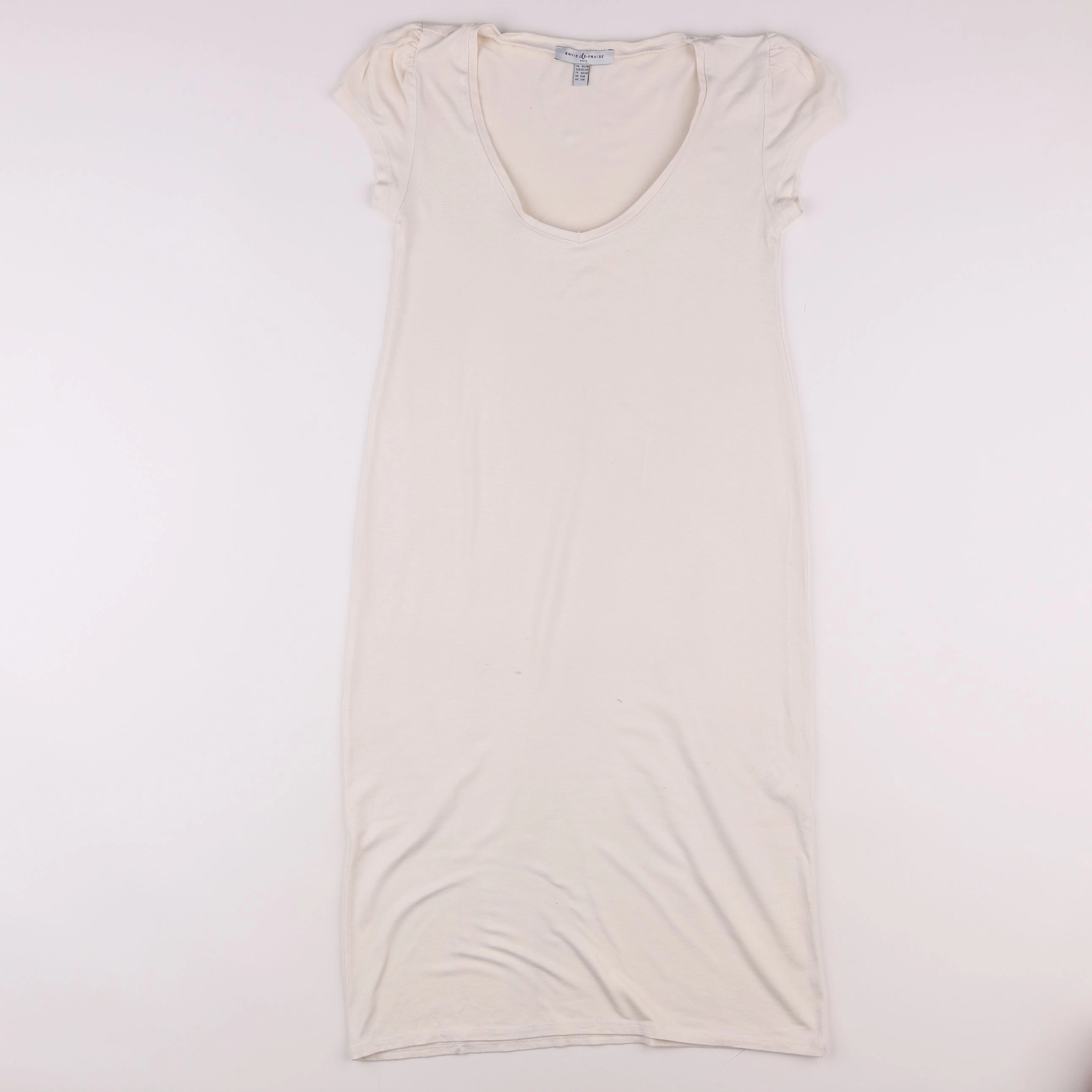 Envie de fraise - robe grossesse beige - 34 à 36