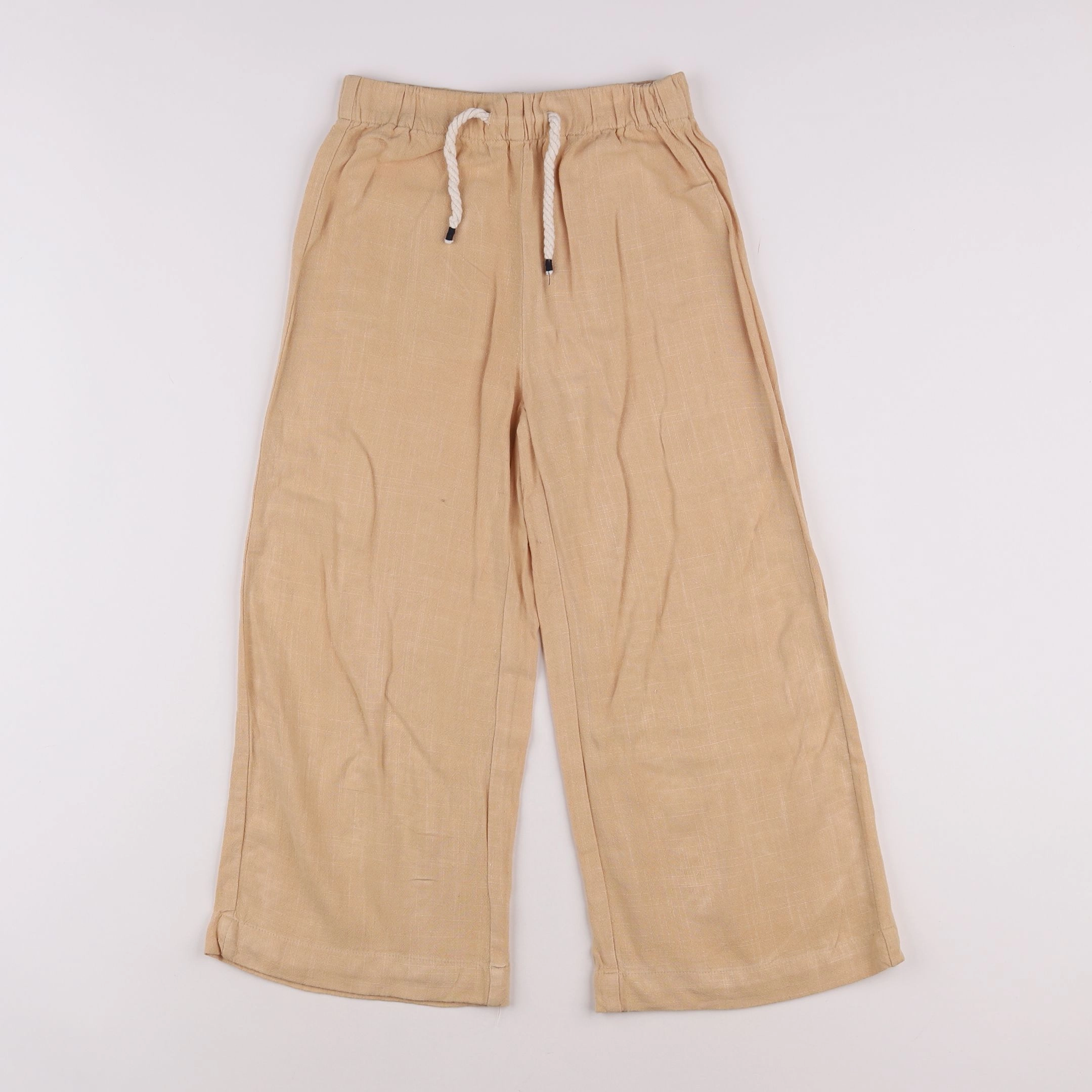 Monoprix - pantalon beige - 8 ans