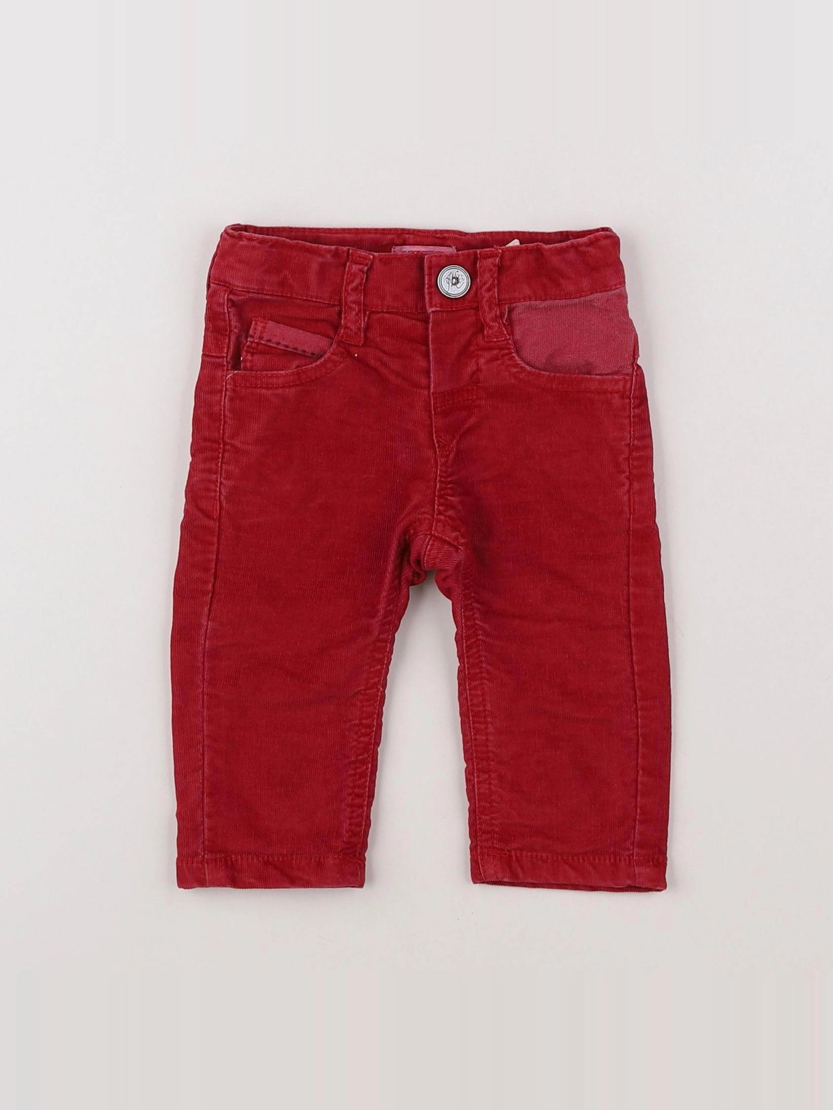 IKKS - pantalon rouge - 3 mois