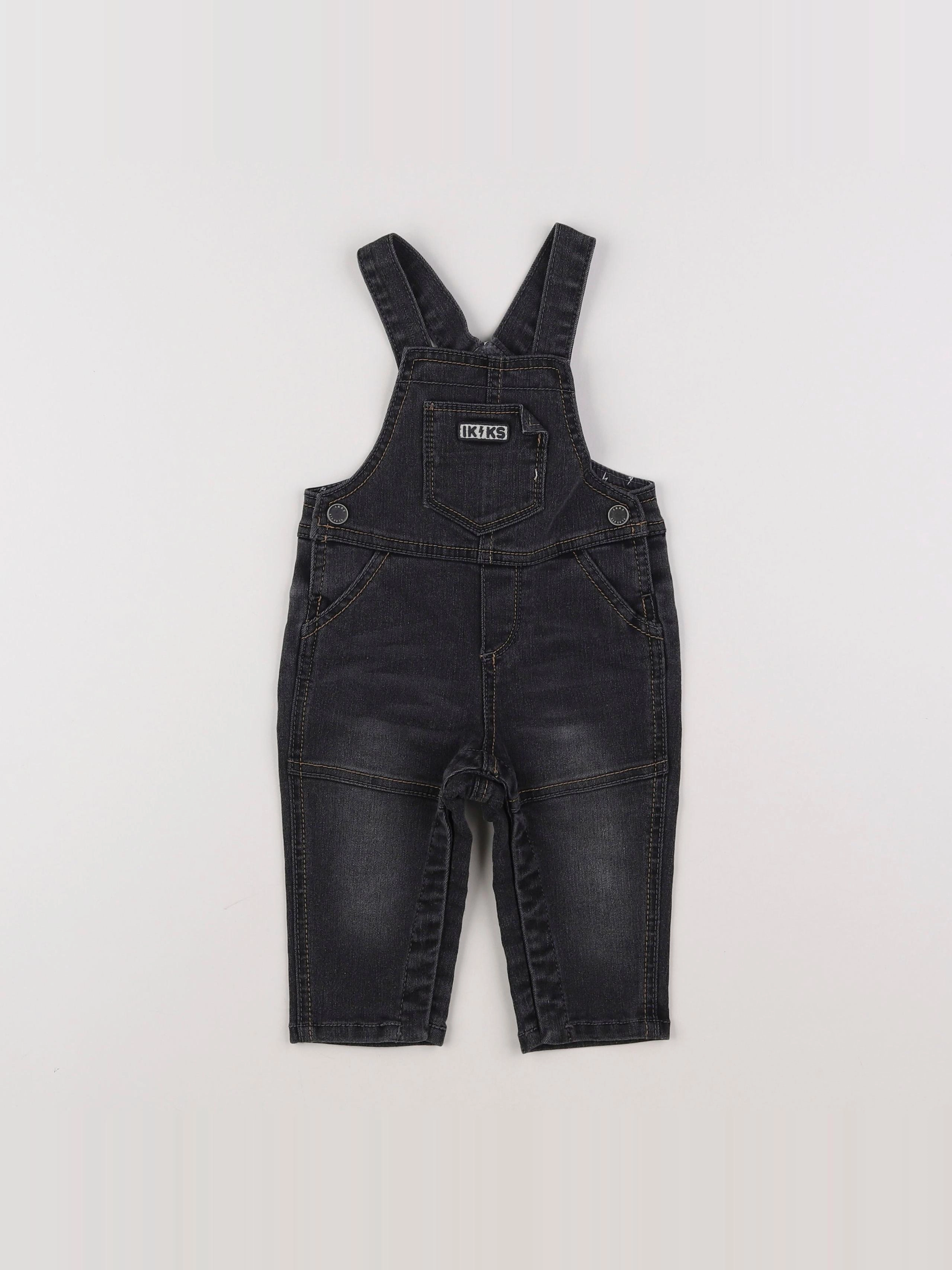 IKKS - salopette gris - 6 mois
