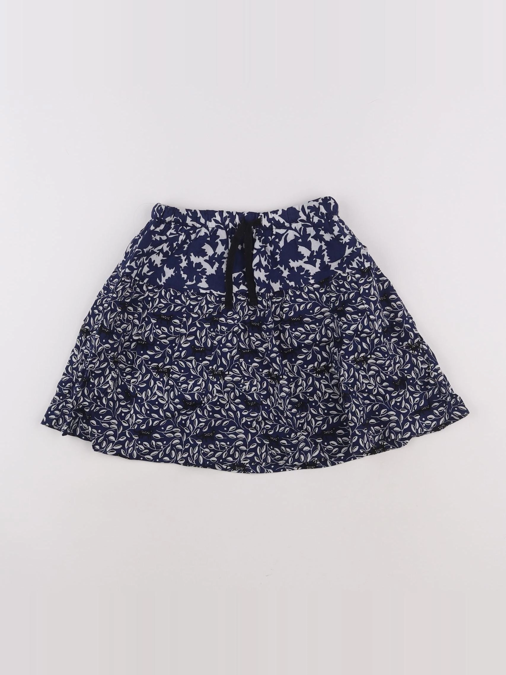 Monoprix - jupe bleu - 6 ans