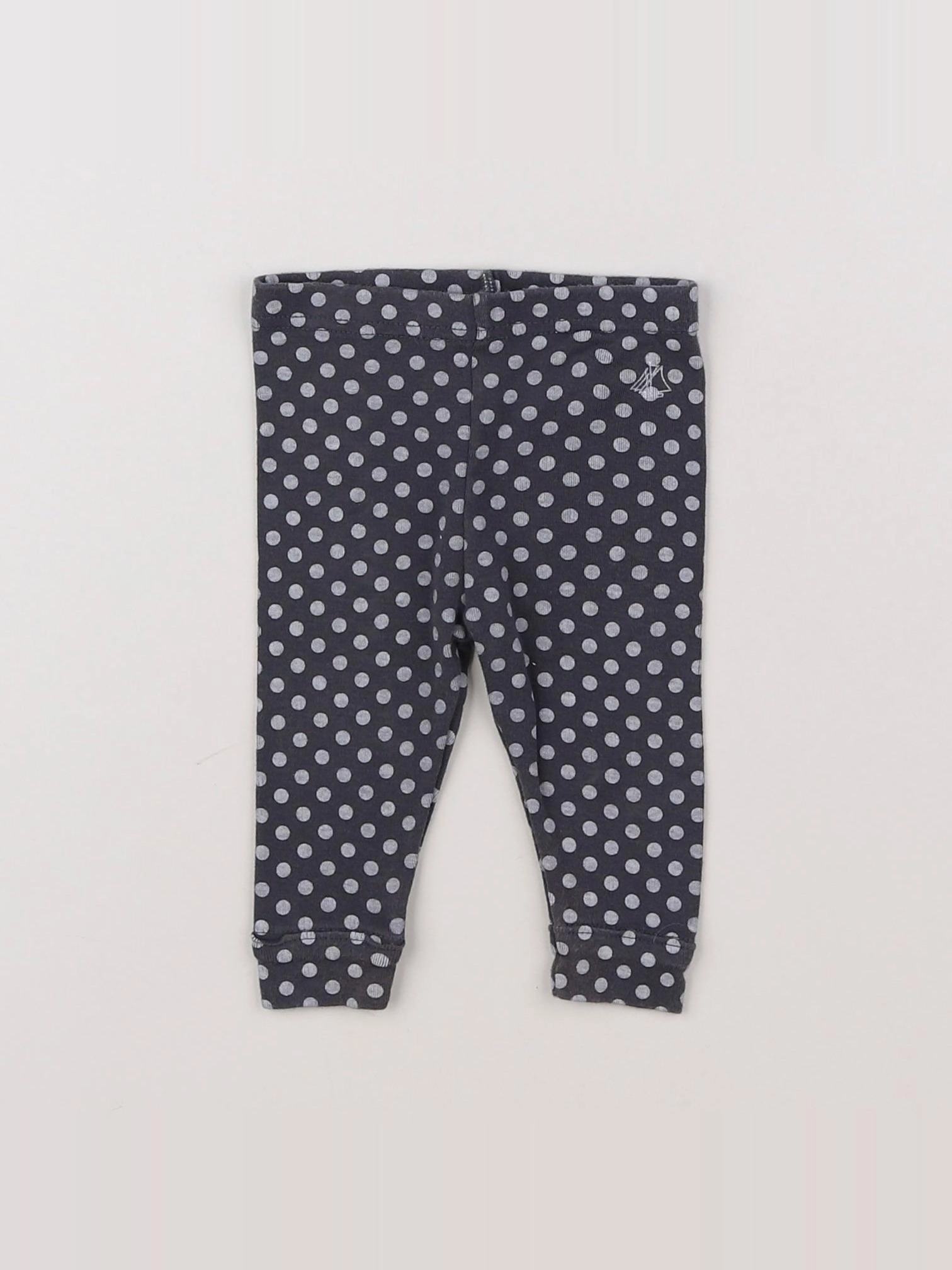 Petit Bateau - legging gris - 3 mois