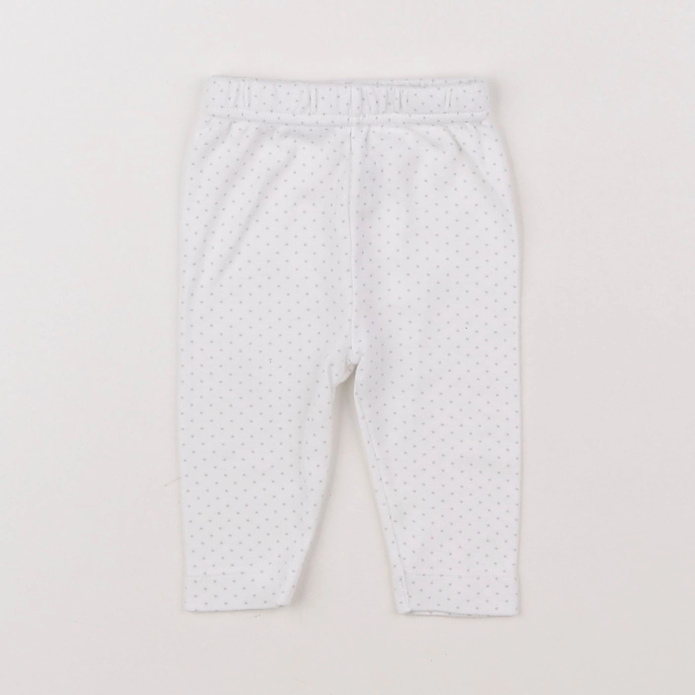 Boutchou - legging blanc - 1 mois