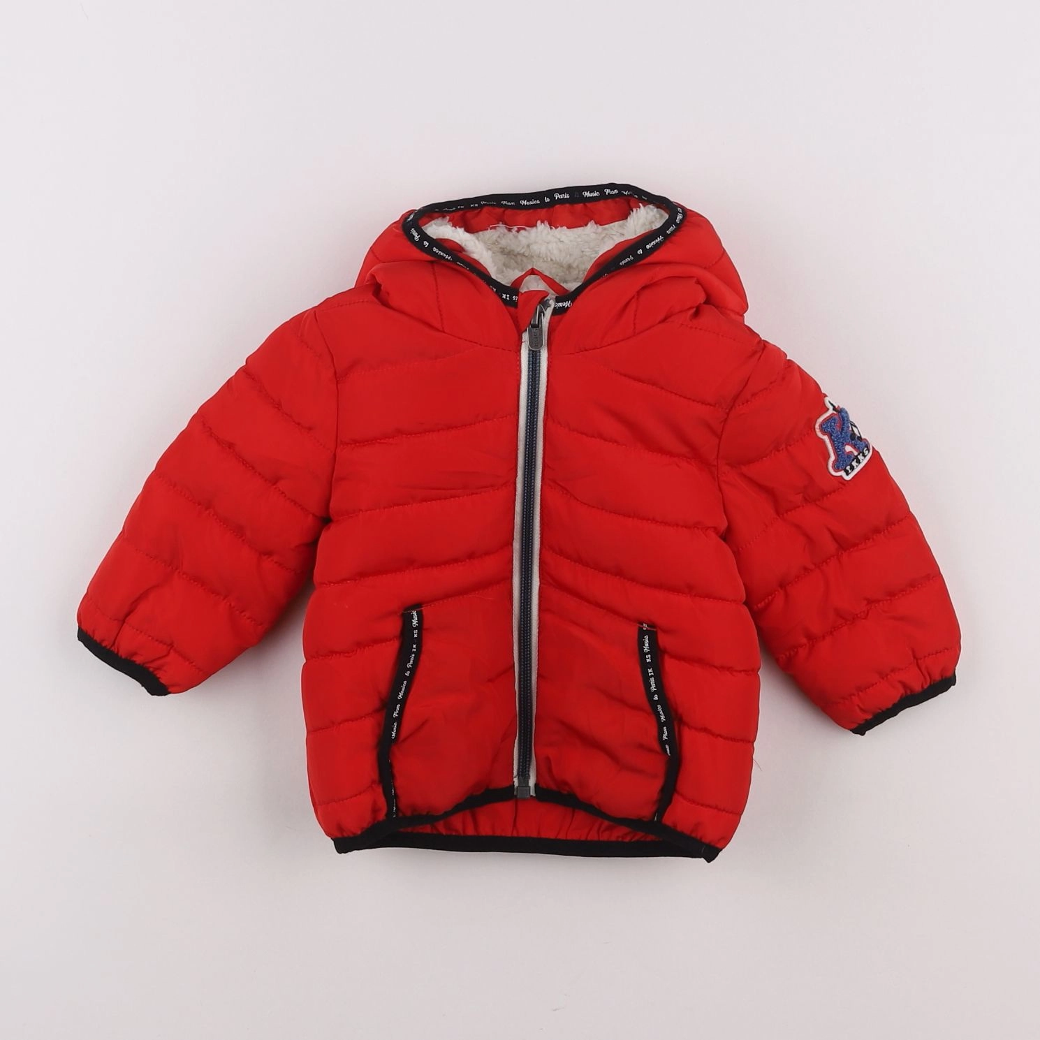 IKKS - doudoune rouge - 6 mois
