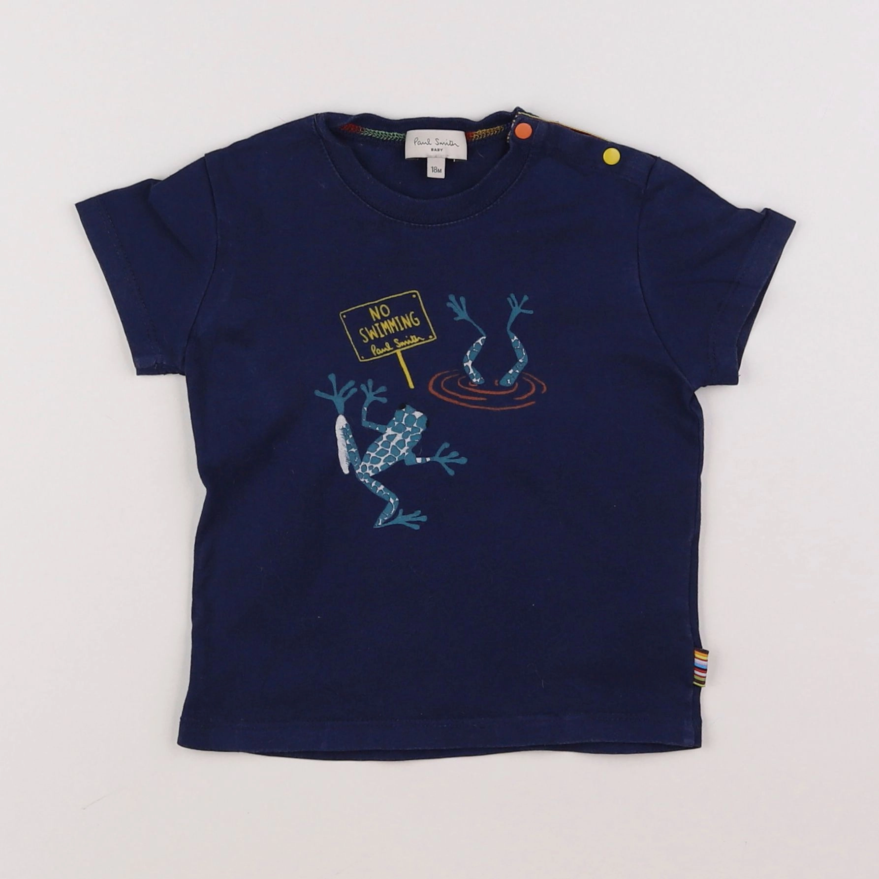 Paul Smith - tee-shirt bleu - 18 mois