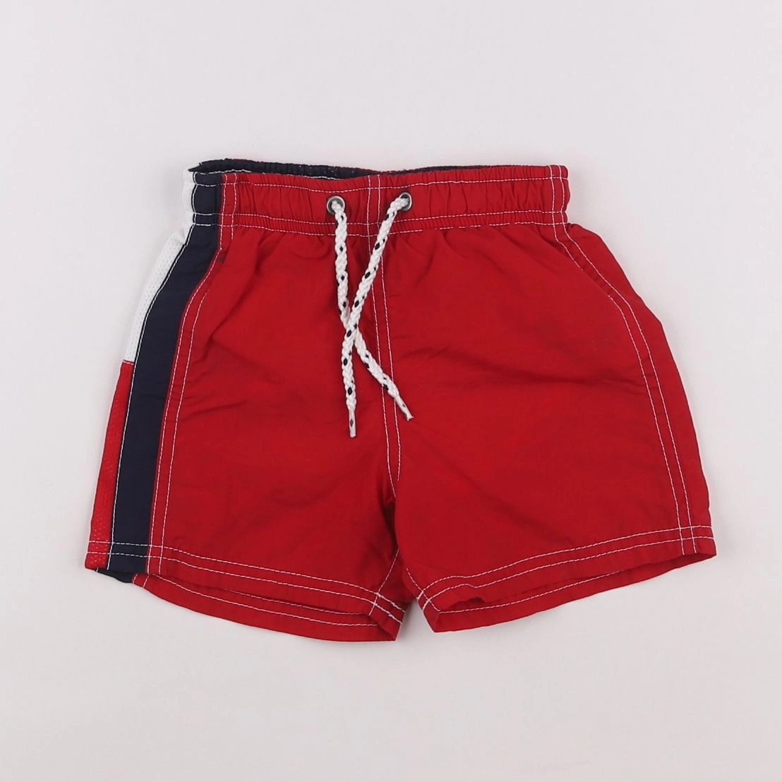 Tommy Hilfiger - maillot de bain rouge - 6/12 mois