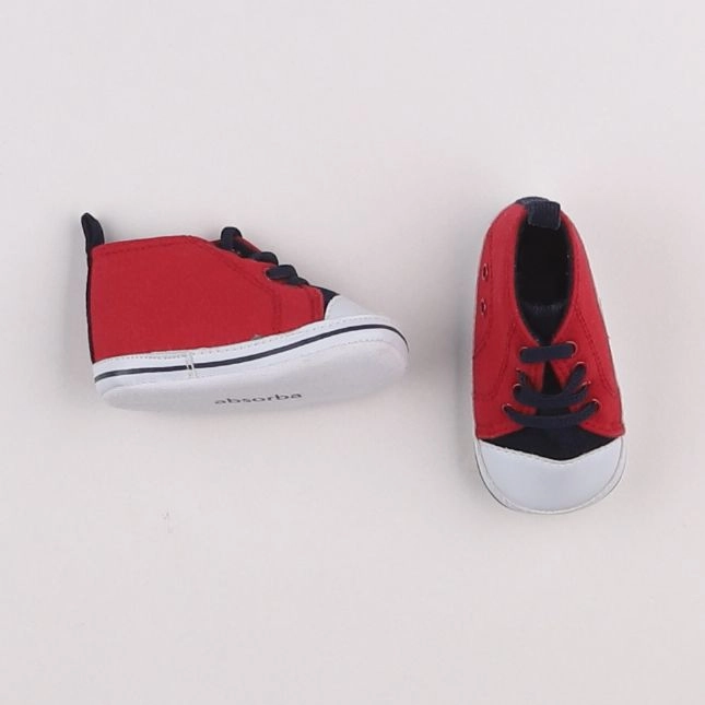 Absorba - chaussons rouge - pointure 17/18