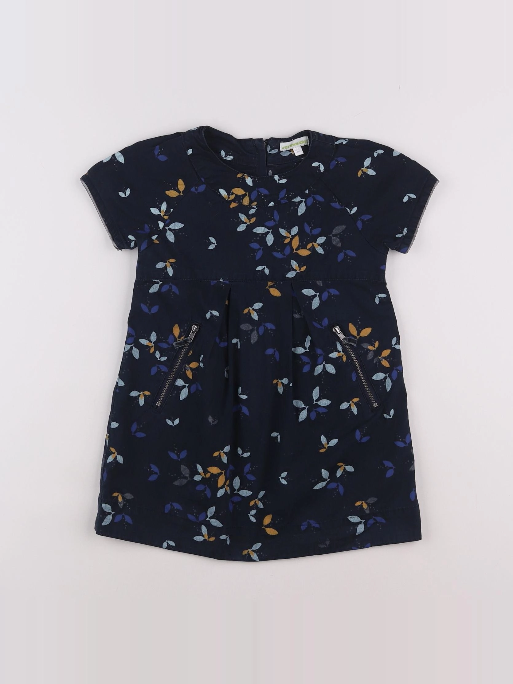 Vertbaudet - robe bleu - 3 ans
