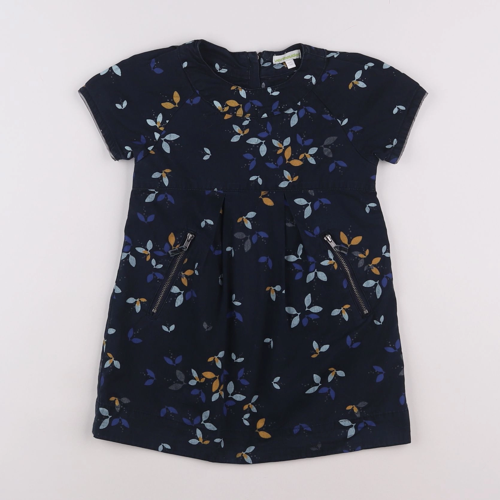 Vertbaudet - robe bleu - 3 ans