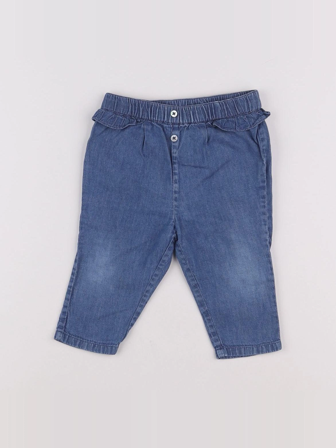 Natalys - sarouel bleu - 6 mois