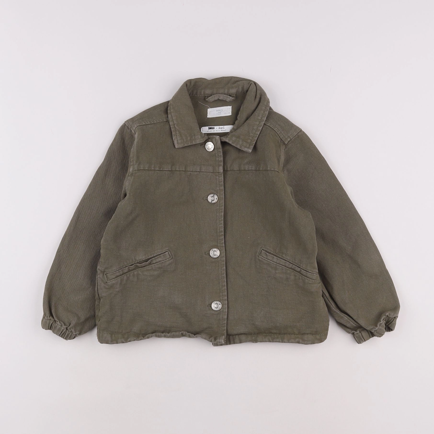 Mango - veste vert - 3/4 ans