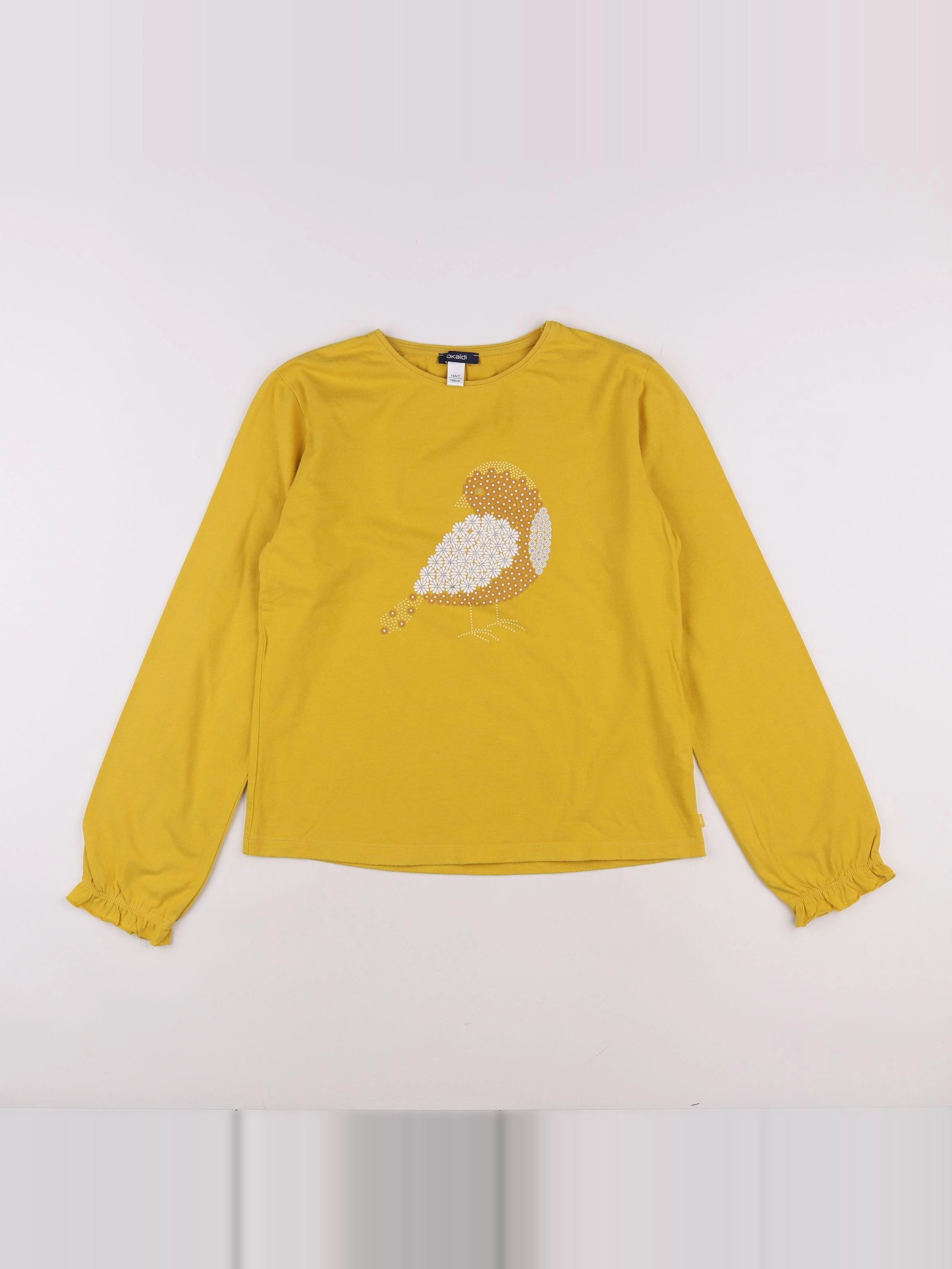 Okaidi - tee-shirt jaune - 14 ans