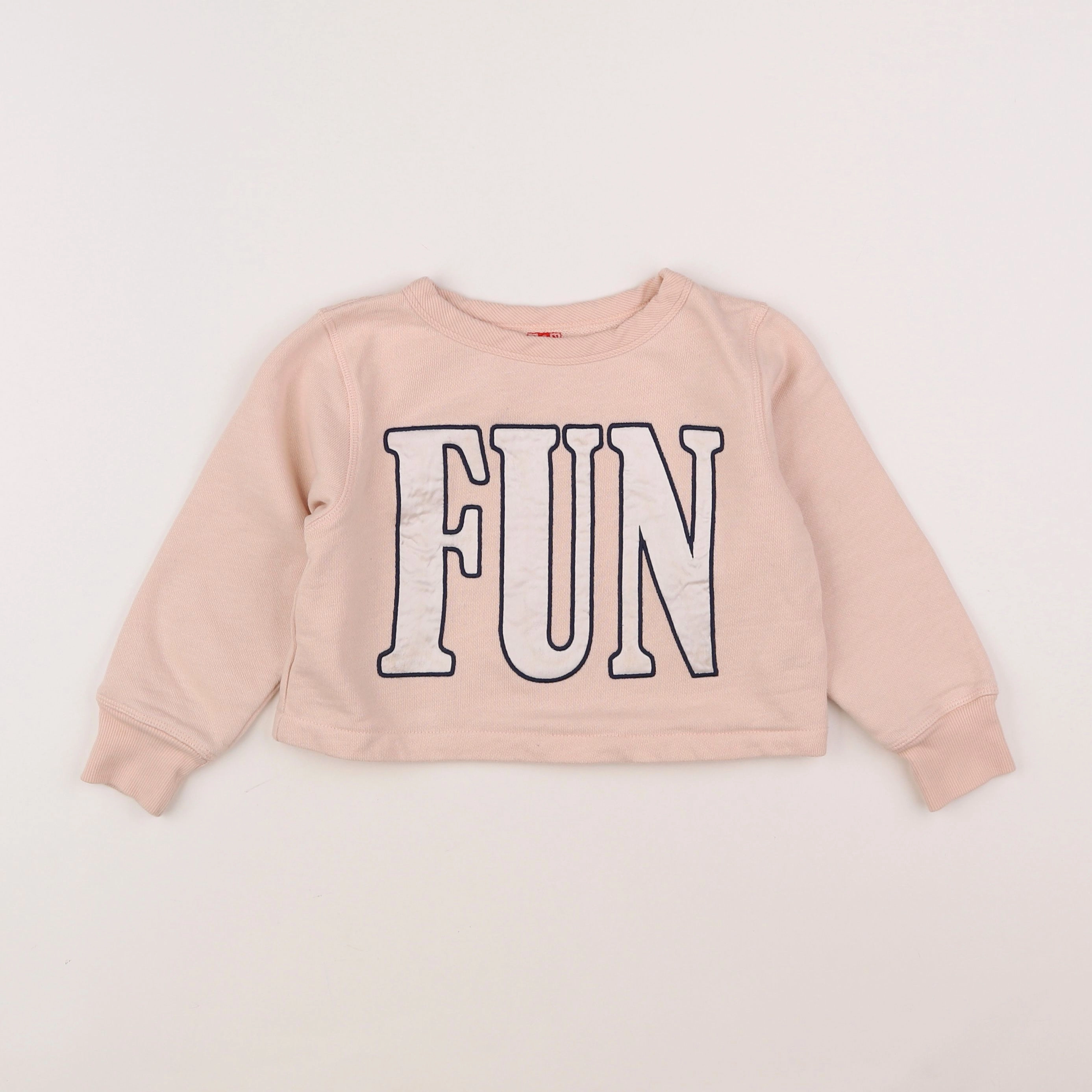 Bonton - sweat rose - 6 ans