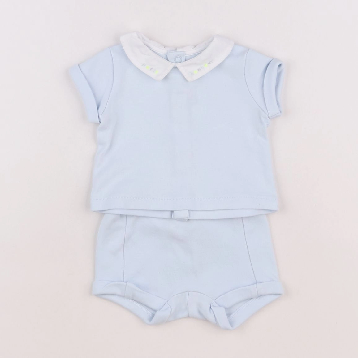 Jacadi - ensemble bleu - 1 mois