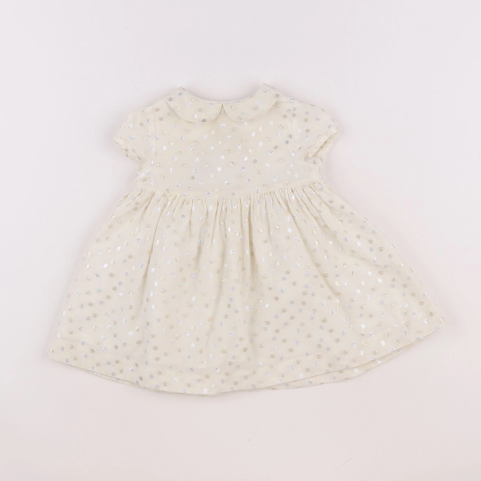 Jacadi - robe jaune - 12 mois