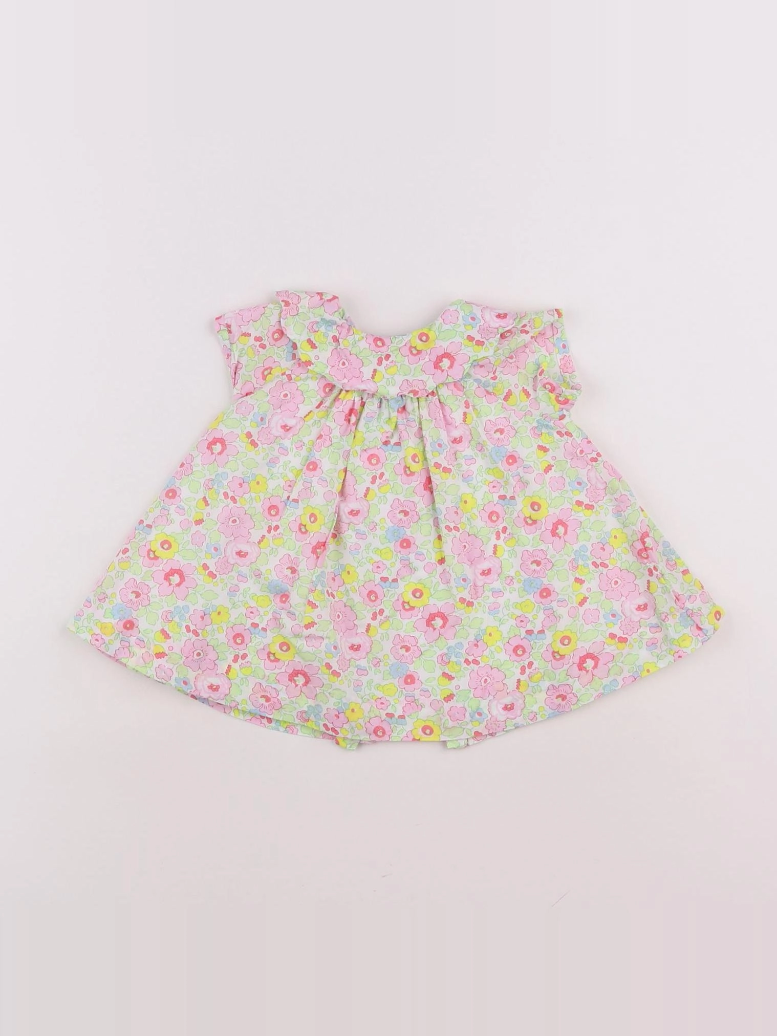 Jacadi - robe liberty multicolore - 3 mois