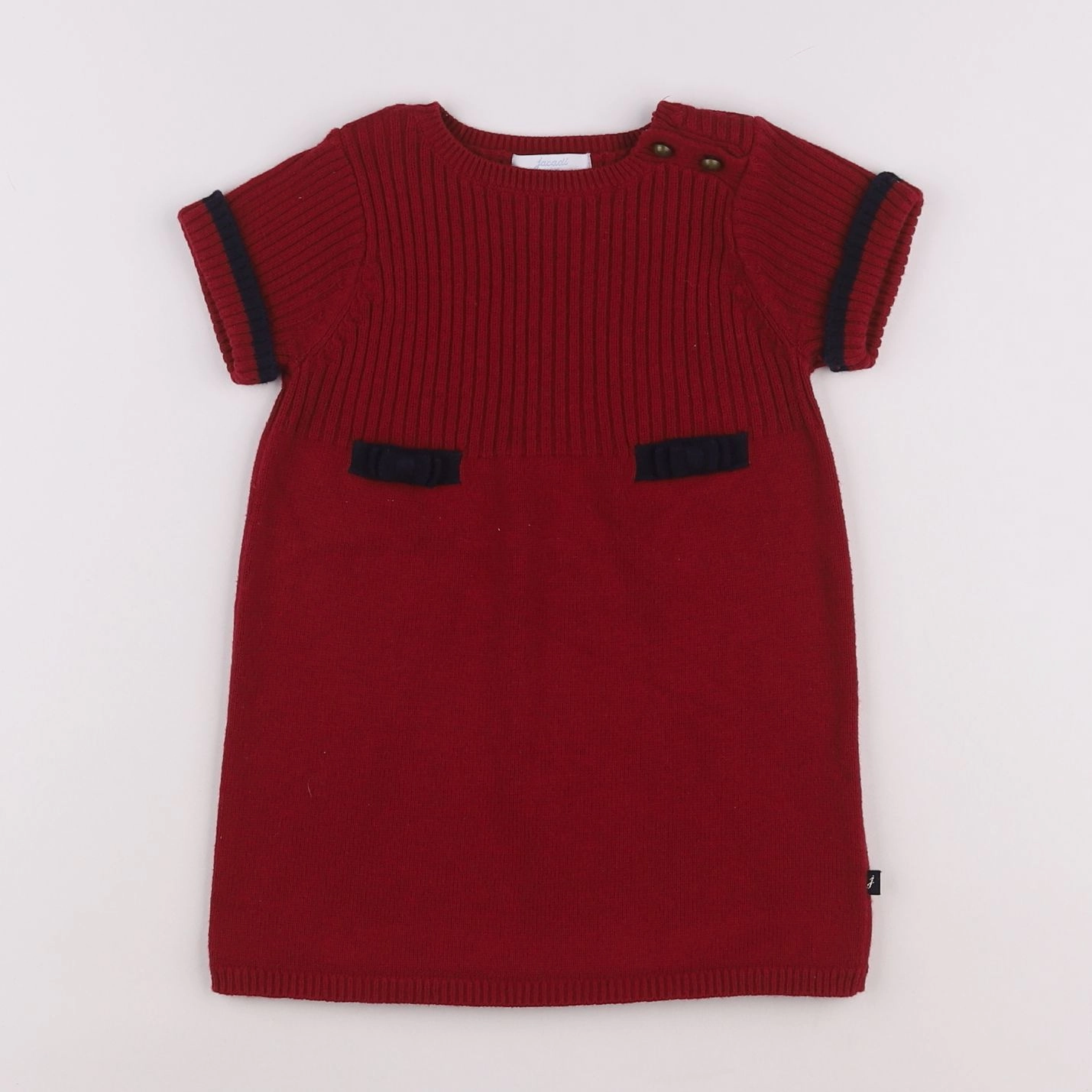Jacadi - robe rouge - 18 mois