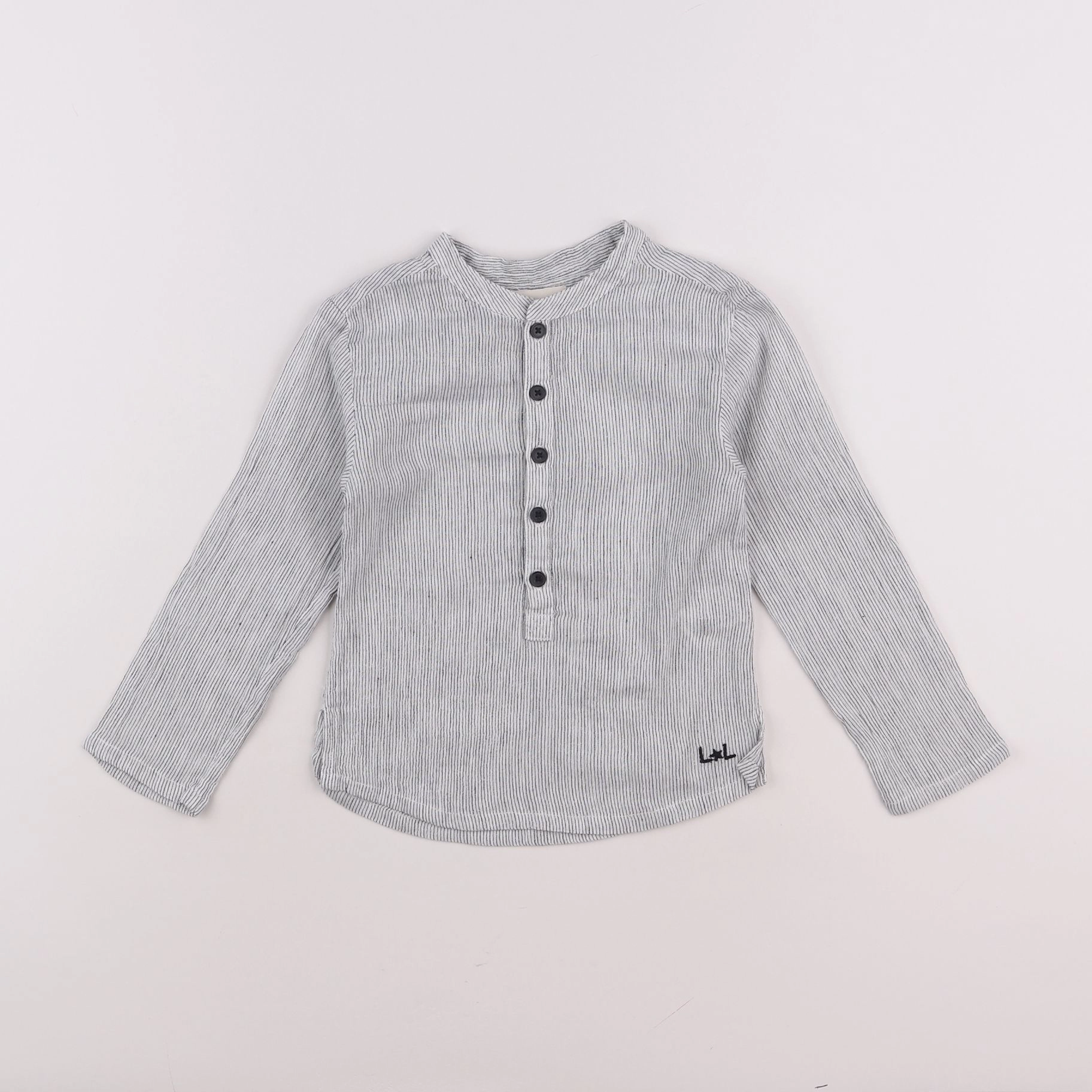 Louis Louise - chemise gris - 3 ans