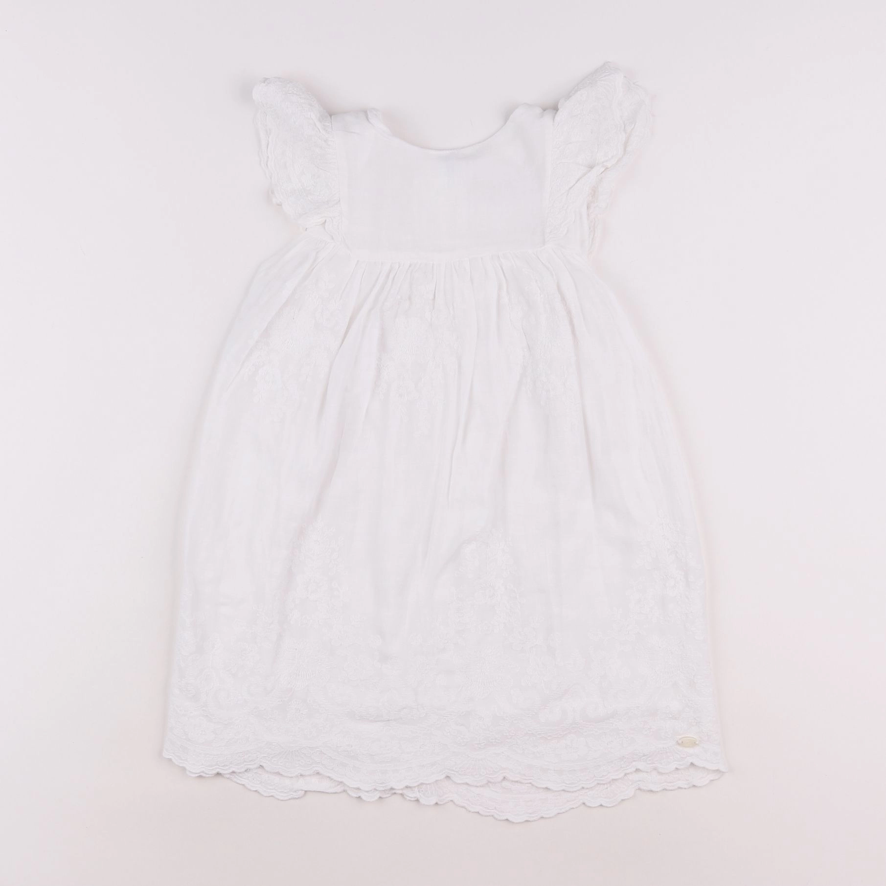 Tartine & Chocolat - robe blanc - 4 ans