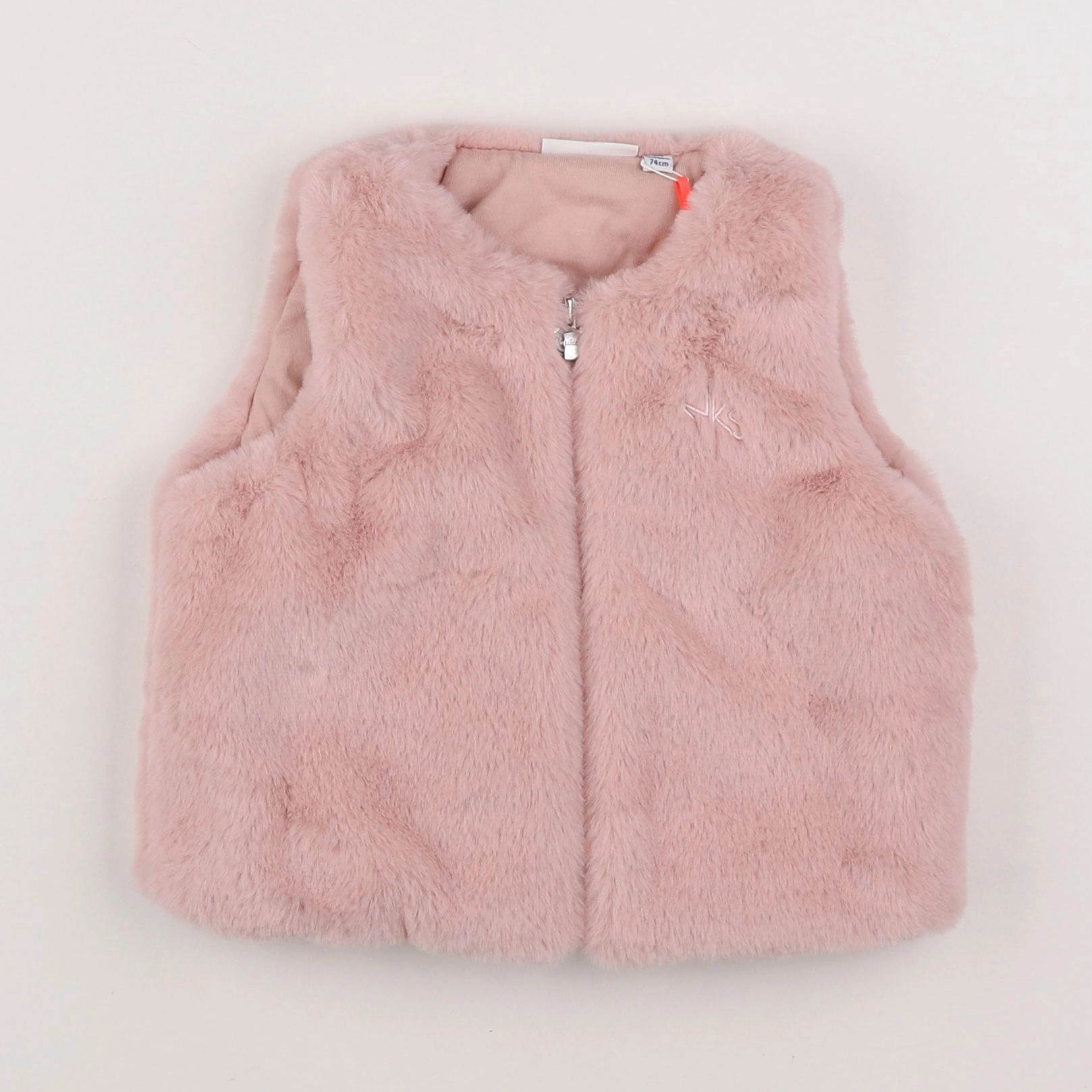 Noukie's - gilet rose - 9 mois