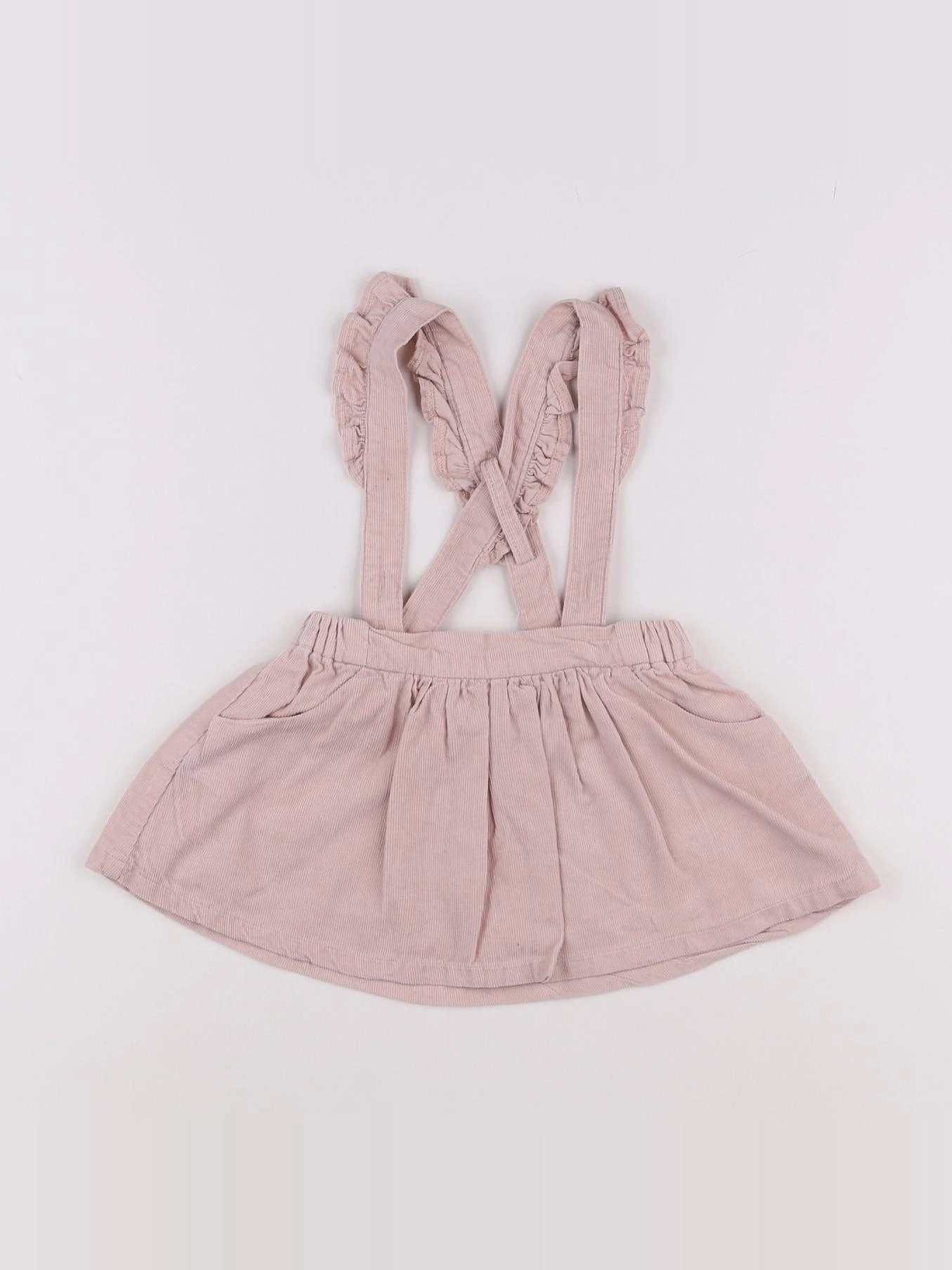 Vertbaudet - jupe rose - 9 mois